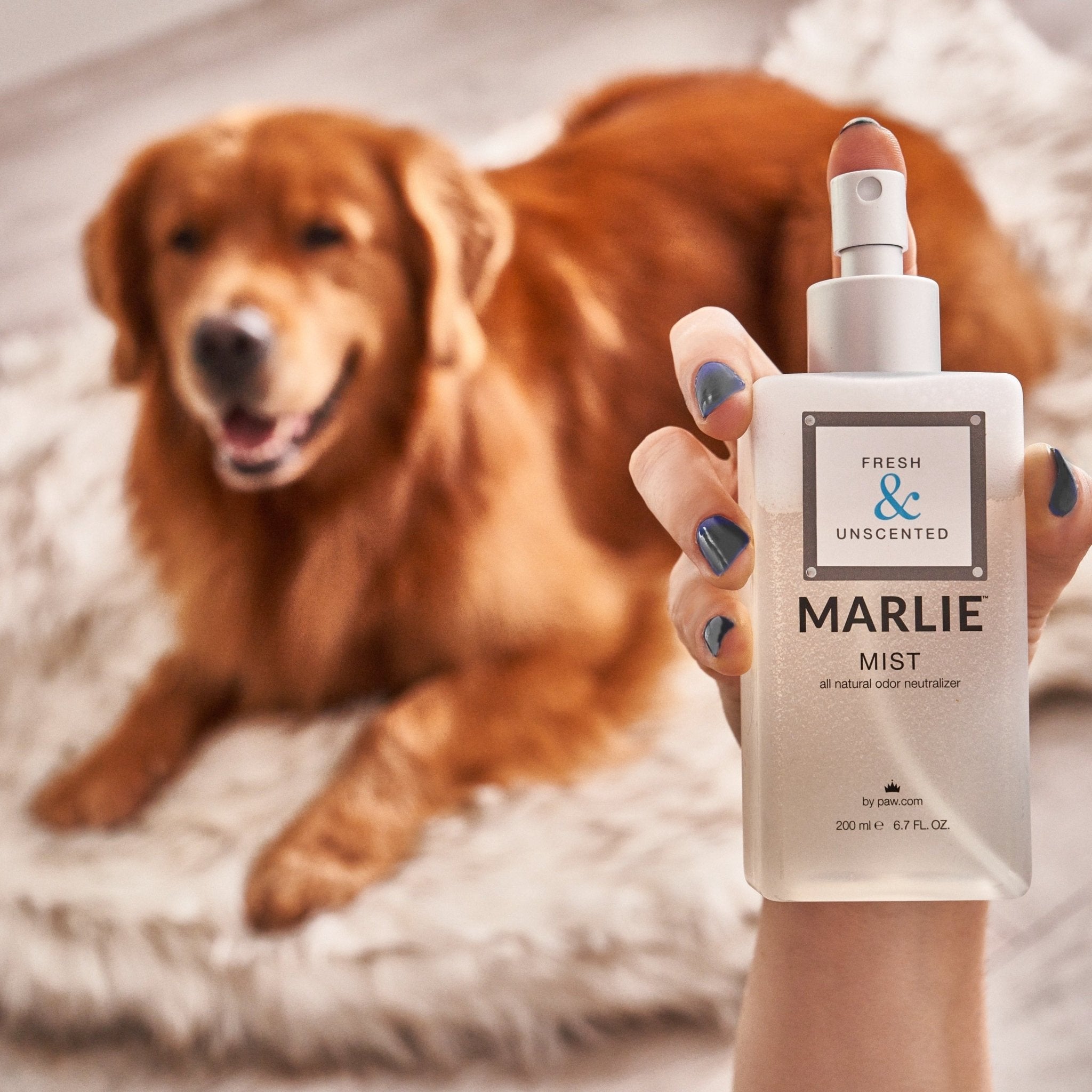 Marlie Mist Pet Odor Eliminator Spray – Natural Essential Oil Deodorizer