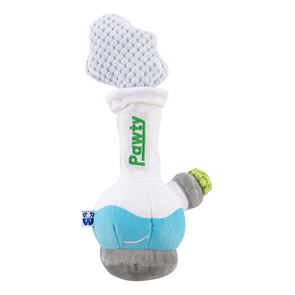 PAWTYBong Interactive Plush Dog Toy – Squeaky Snuffle Toy for Small & Medium Dogs