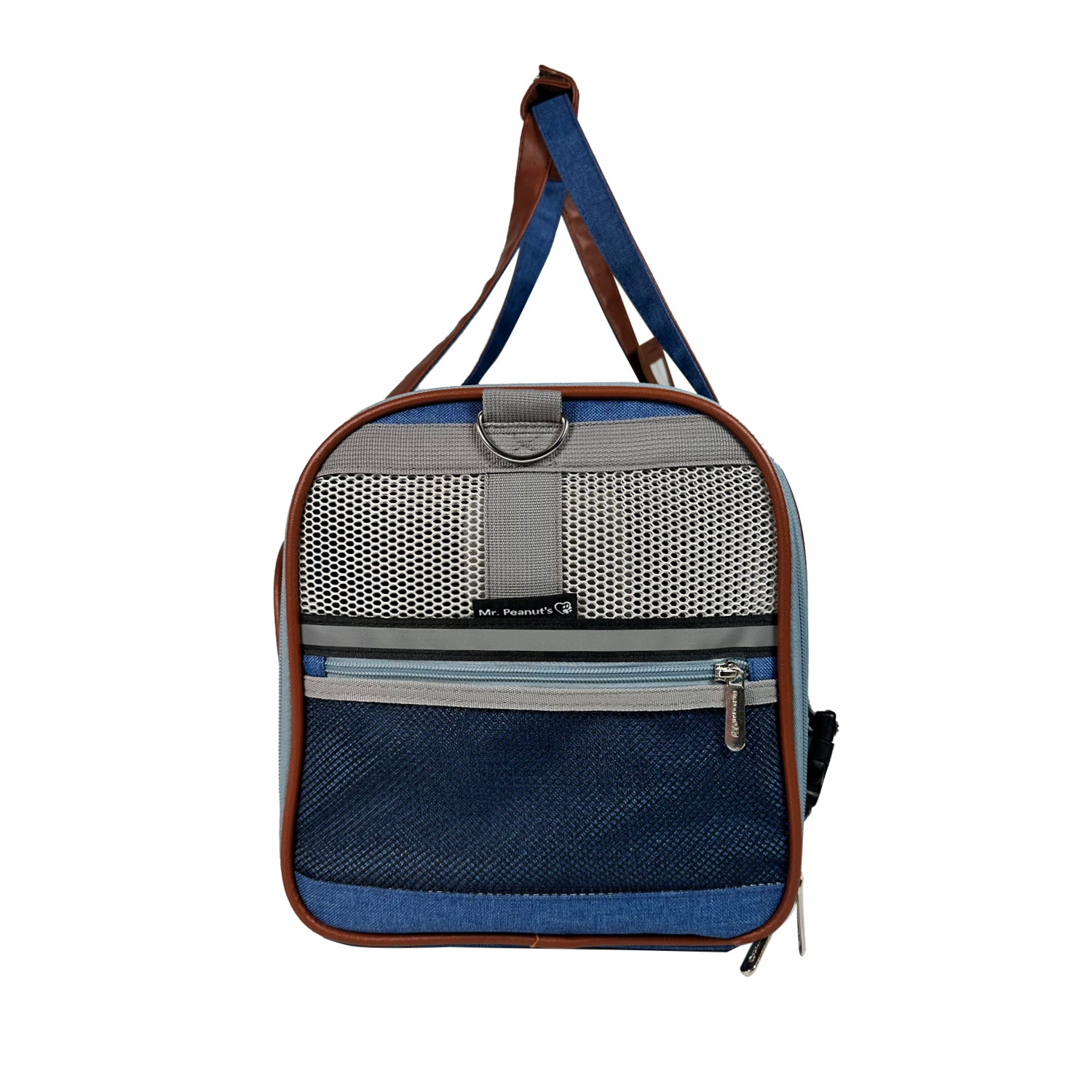 Mr. Peanut’s Gold Series Expandable Pet Carrier – Airline Compliant Soft-Sided Travel Bag for Small Dogs & Cats