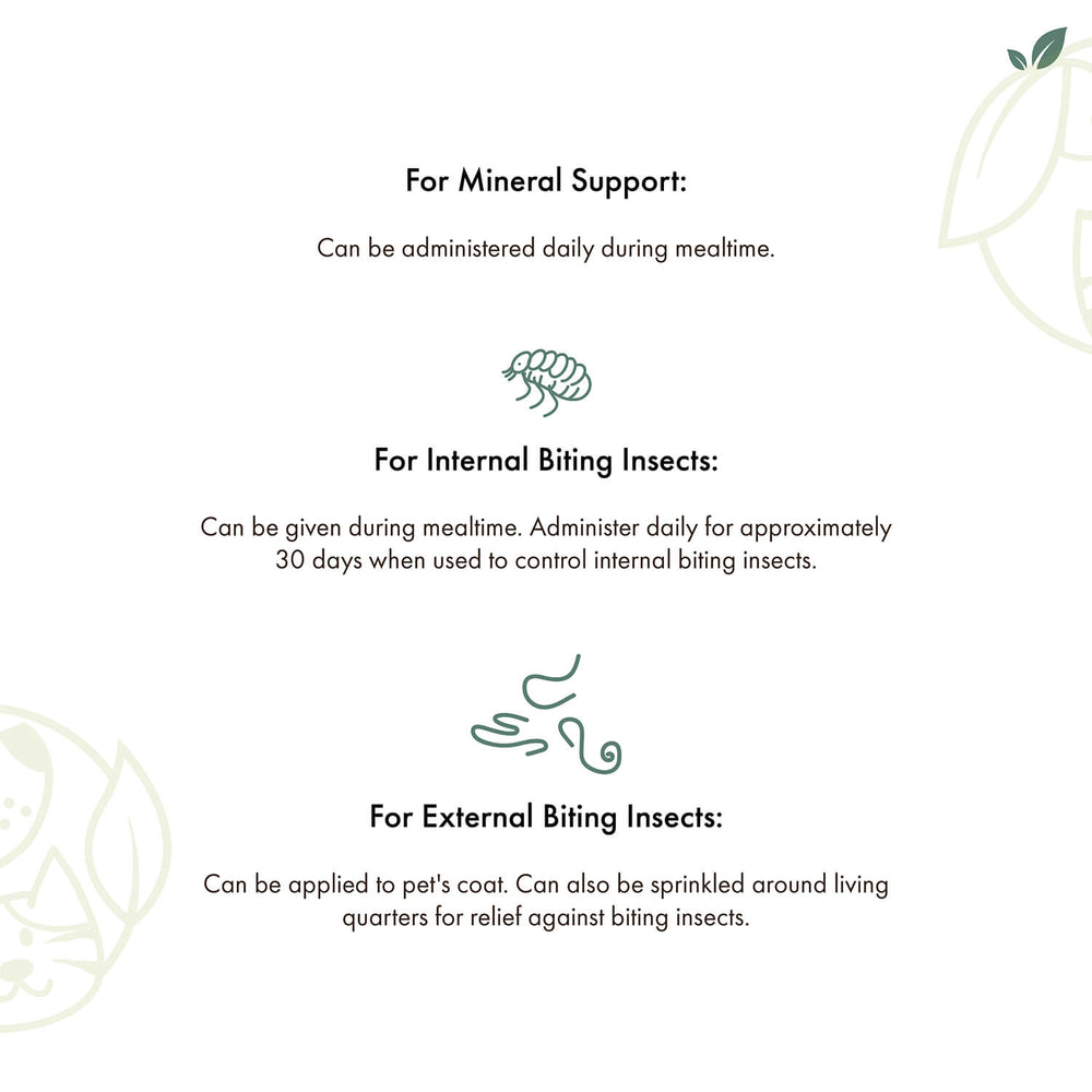 Wholistic Pet Organics Diatomaceous Earth – Food-Grade Mineral Support for Dogs & Cats