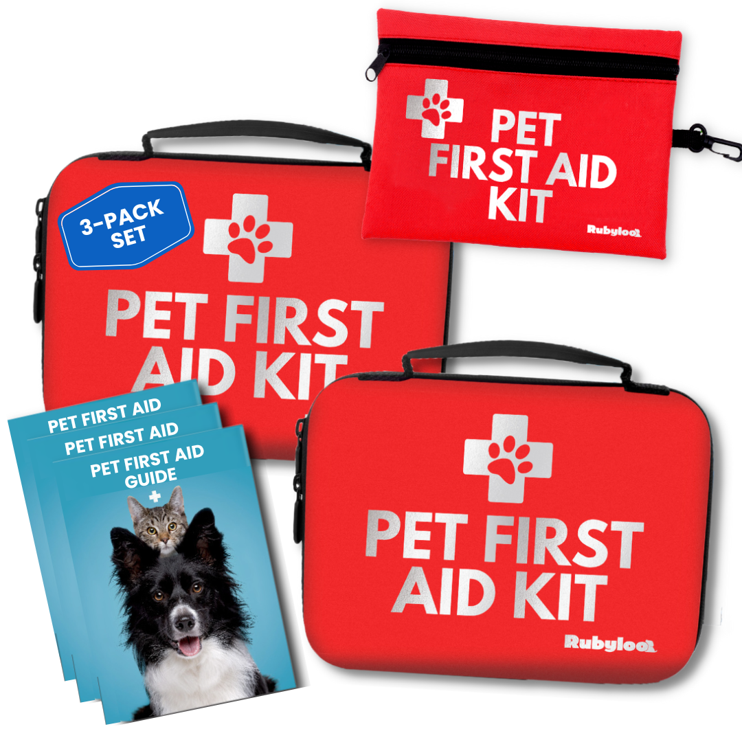 Pet First Aid Kit for Dogs & Cats – Vet-Approved Emergency Essentials for Travel, Hiking & Home