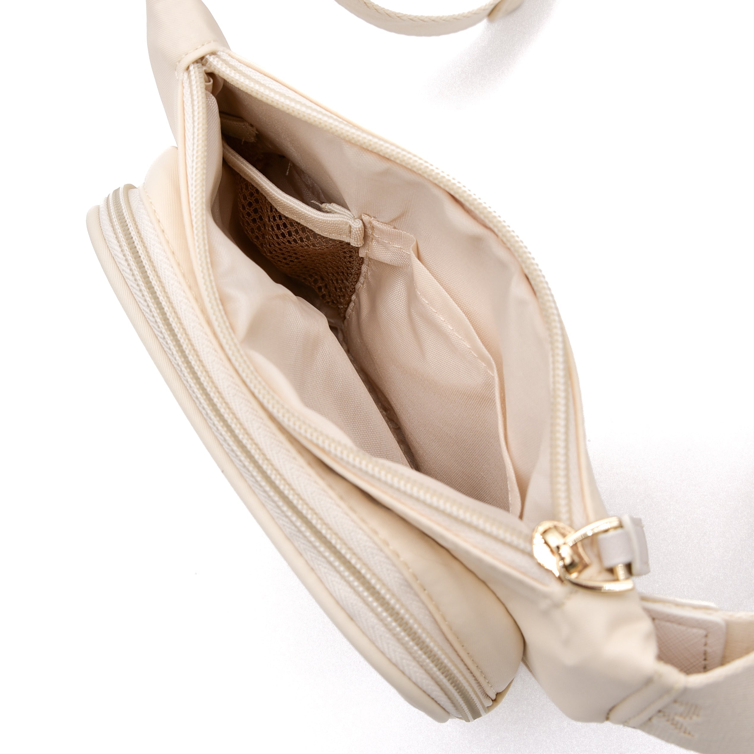 Elise Belt Bag in Bone – Stylish Hands-Free Dog Walking Bag