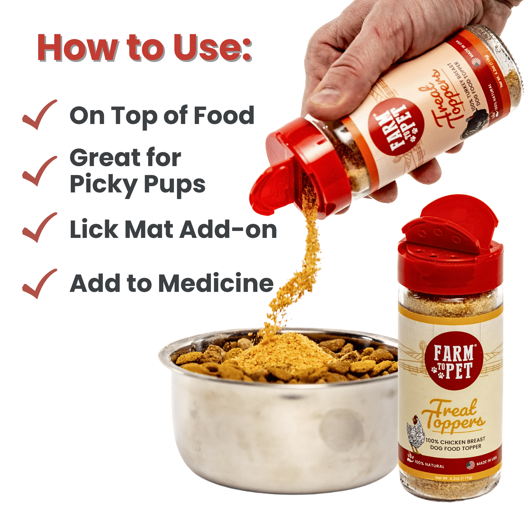 Chicken & Turkey Dog Food Toppers – Tasty & Nutritious Bundle