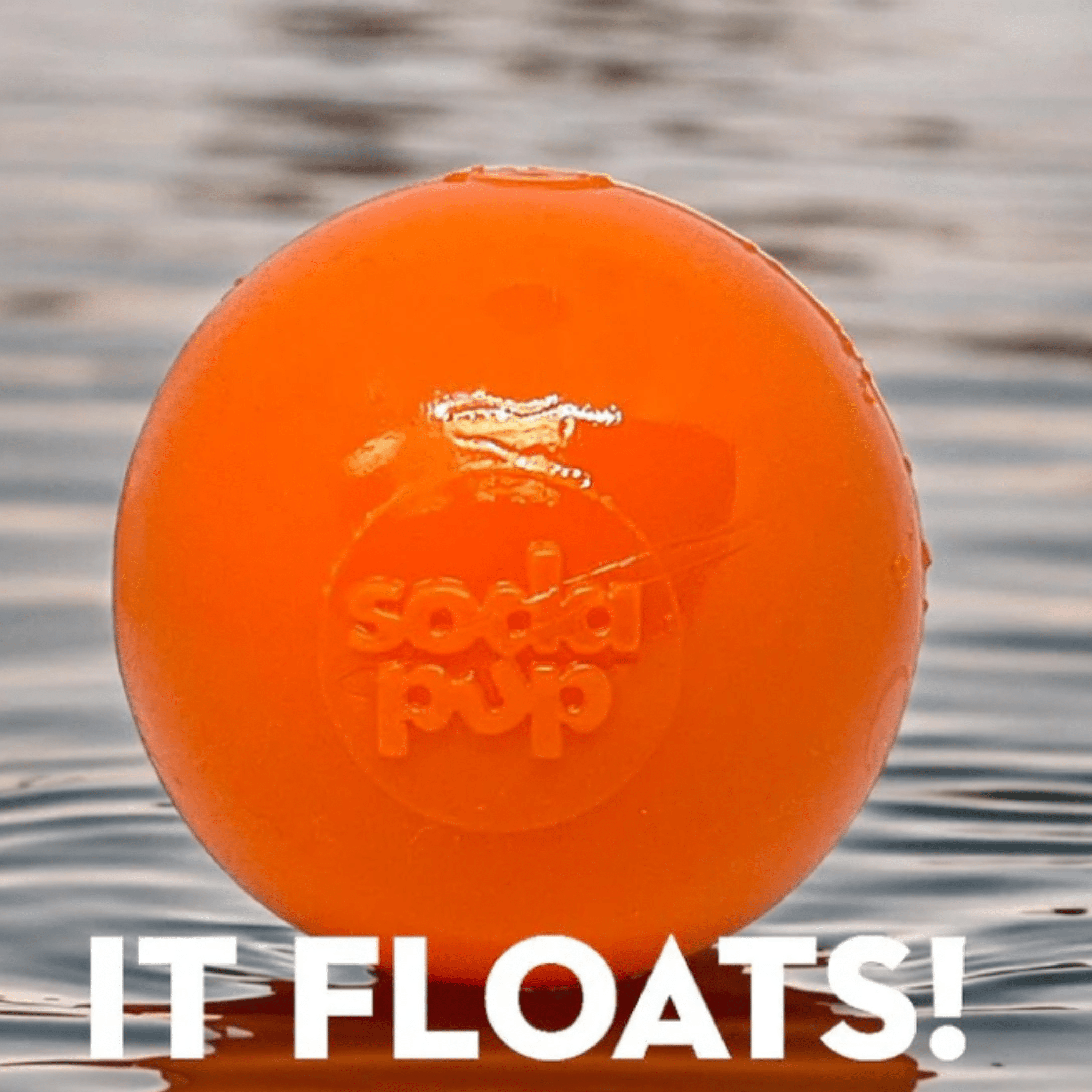 SodaPup® Dog Balls | Durable US-Made Fetch Toys That Float, Glow & Squeak