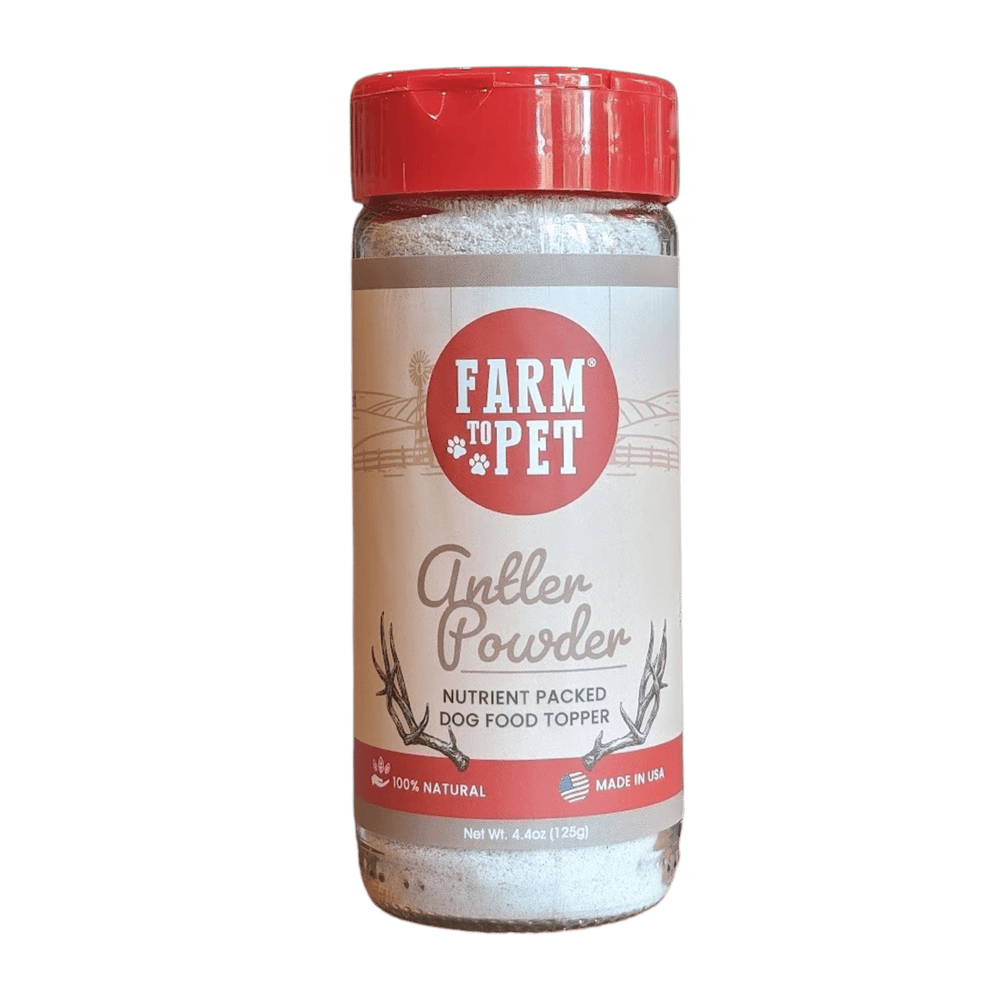 🦌 Antler Powder Dog Food Topper – Natural Nutrient Boost for Healthy Joints & Teeth 🐶