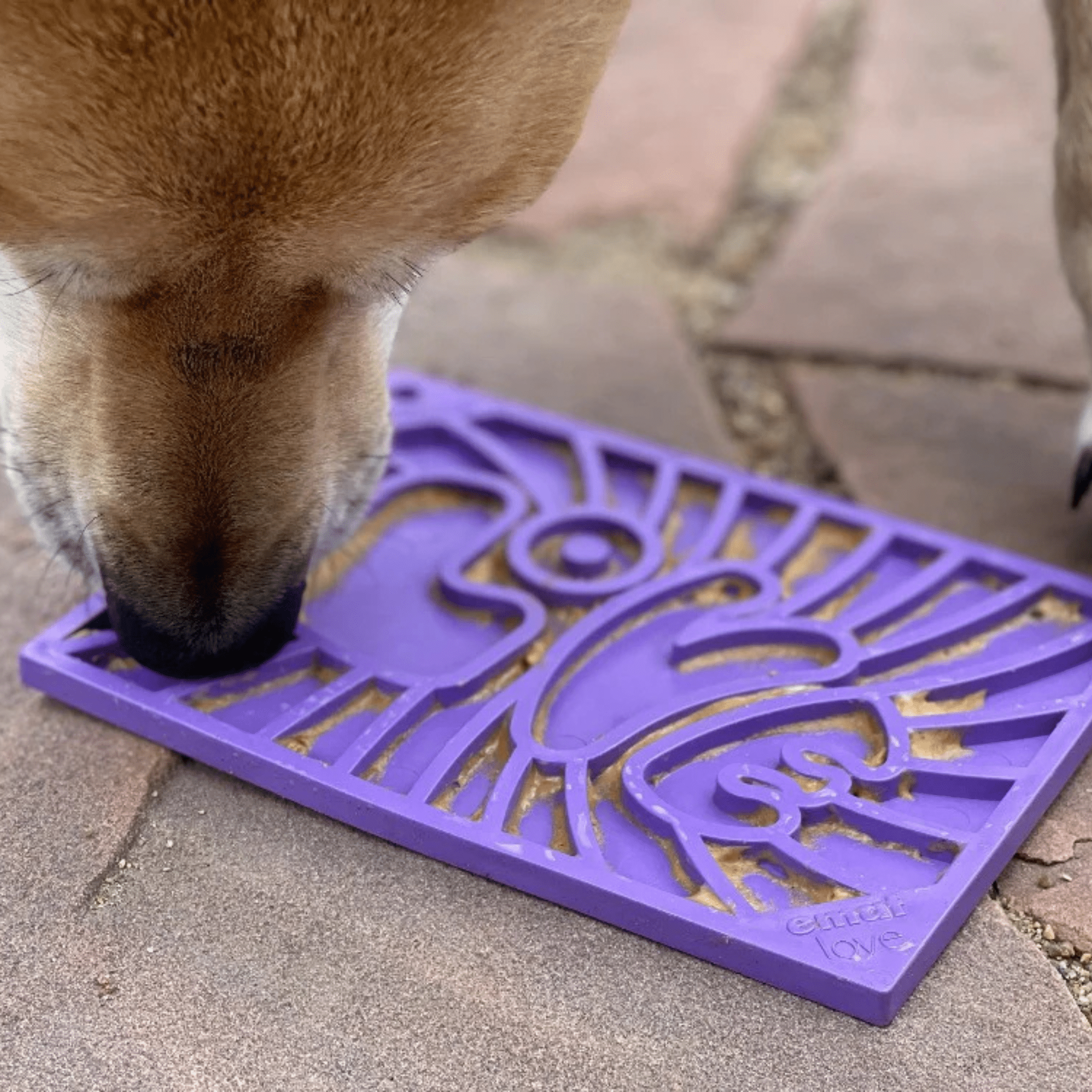 SodaPup Cat Lick Mat – Small Enrichment Licking Mat for Cats & Small Dogs | Made in USA