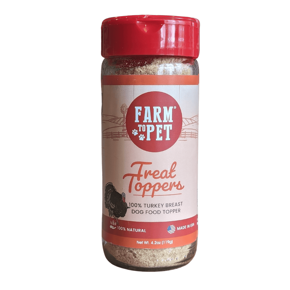 🦃 Turkey Powder Dog Food Topper – Natural Nutrient Boost for Healthy Joints & Teeth 🐶