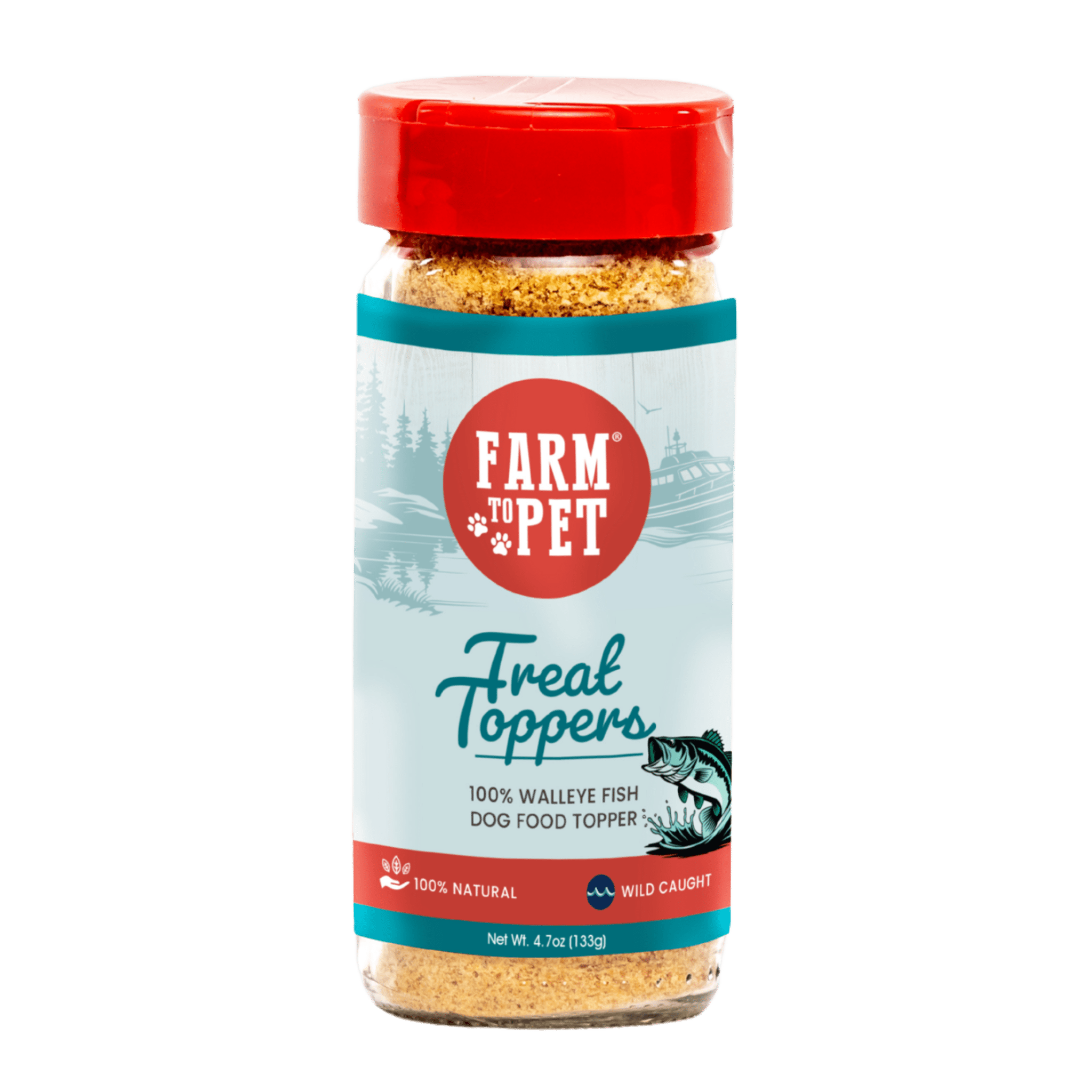 Fish Treat Dog Food Topper – Healthy & Tasty Meal Enhancer for Dogs and Cats