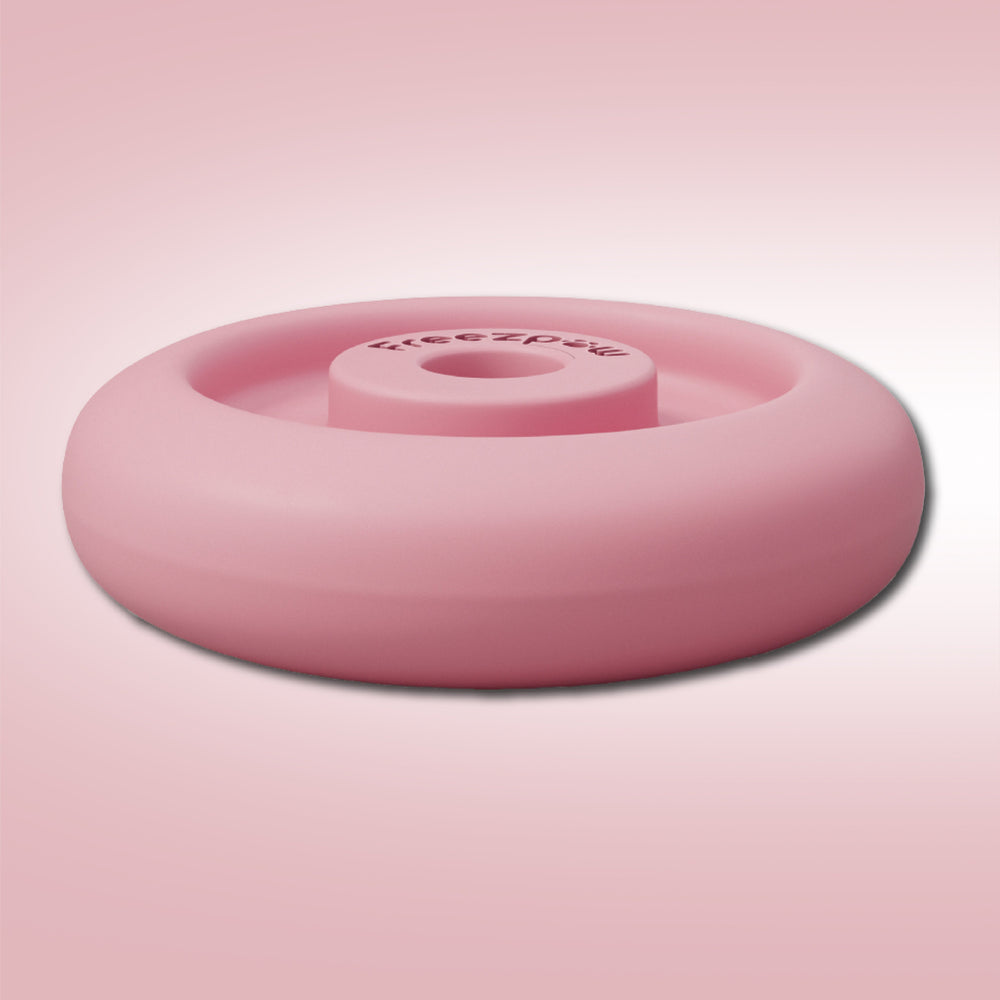 Freez Doughnut – Durable Freezable Fillable Dog Chew for Strong Chewers