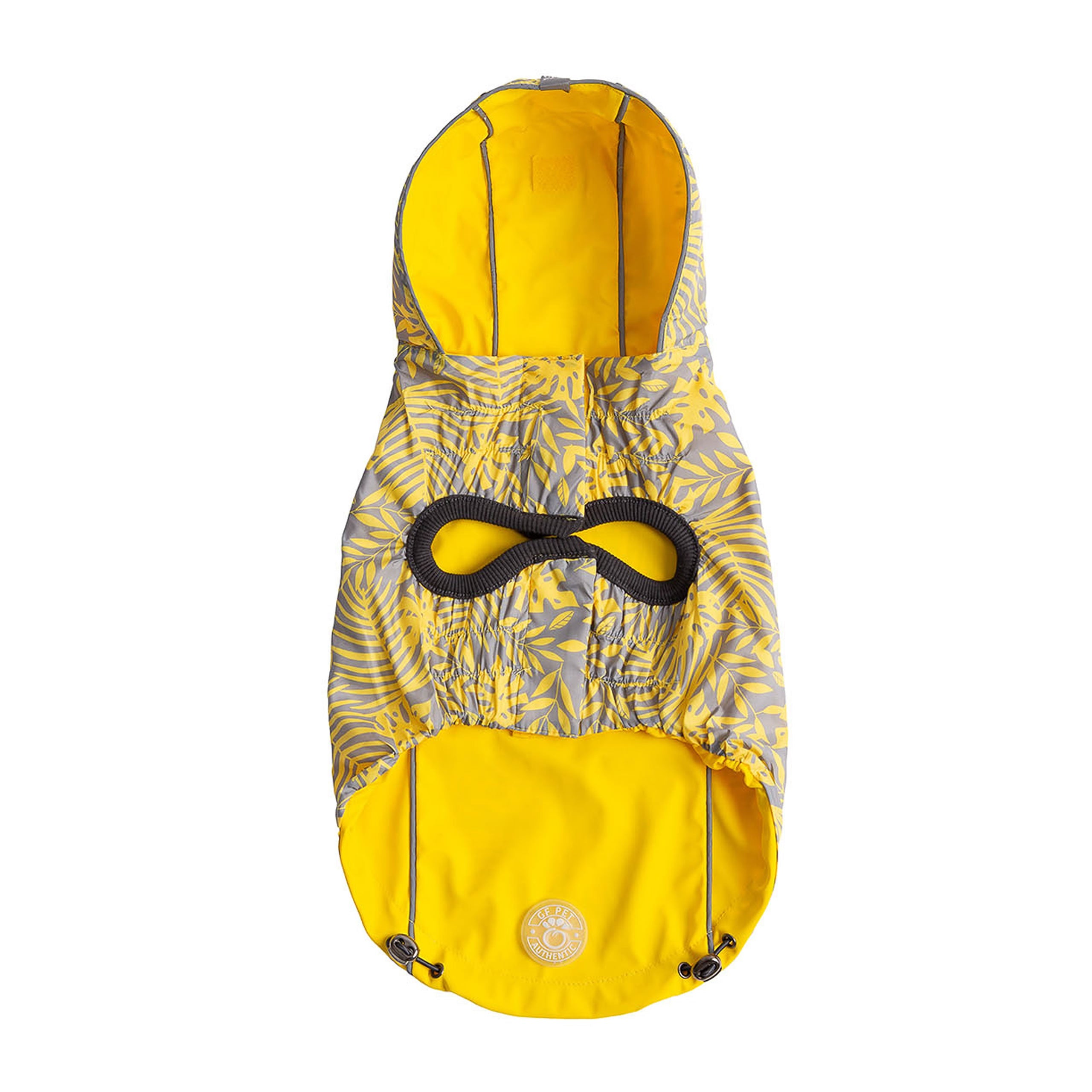 GF PET® Elasto-FIT® Reversible Waterproof Dog Raincoat - Yellow