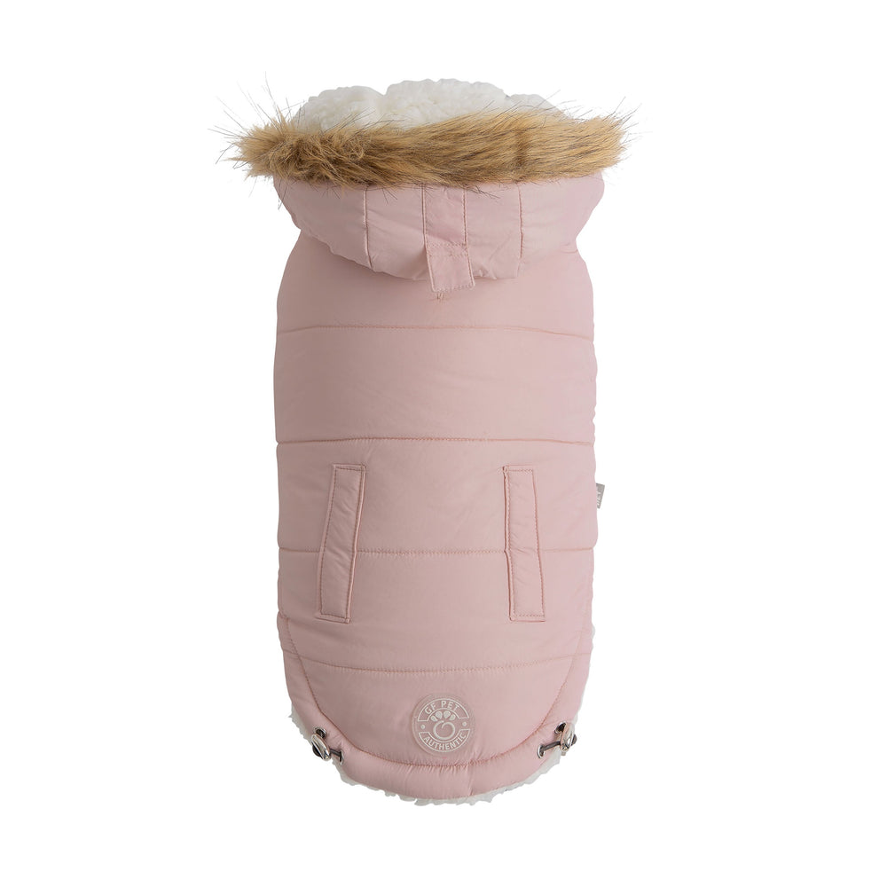 GF PET® Urban Dog Parka – Water-Resistant Winter Coat with Elasto-Fit® - Pink