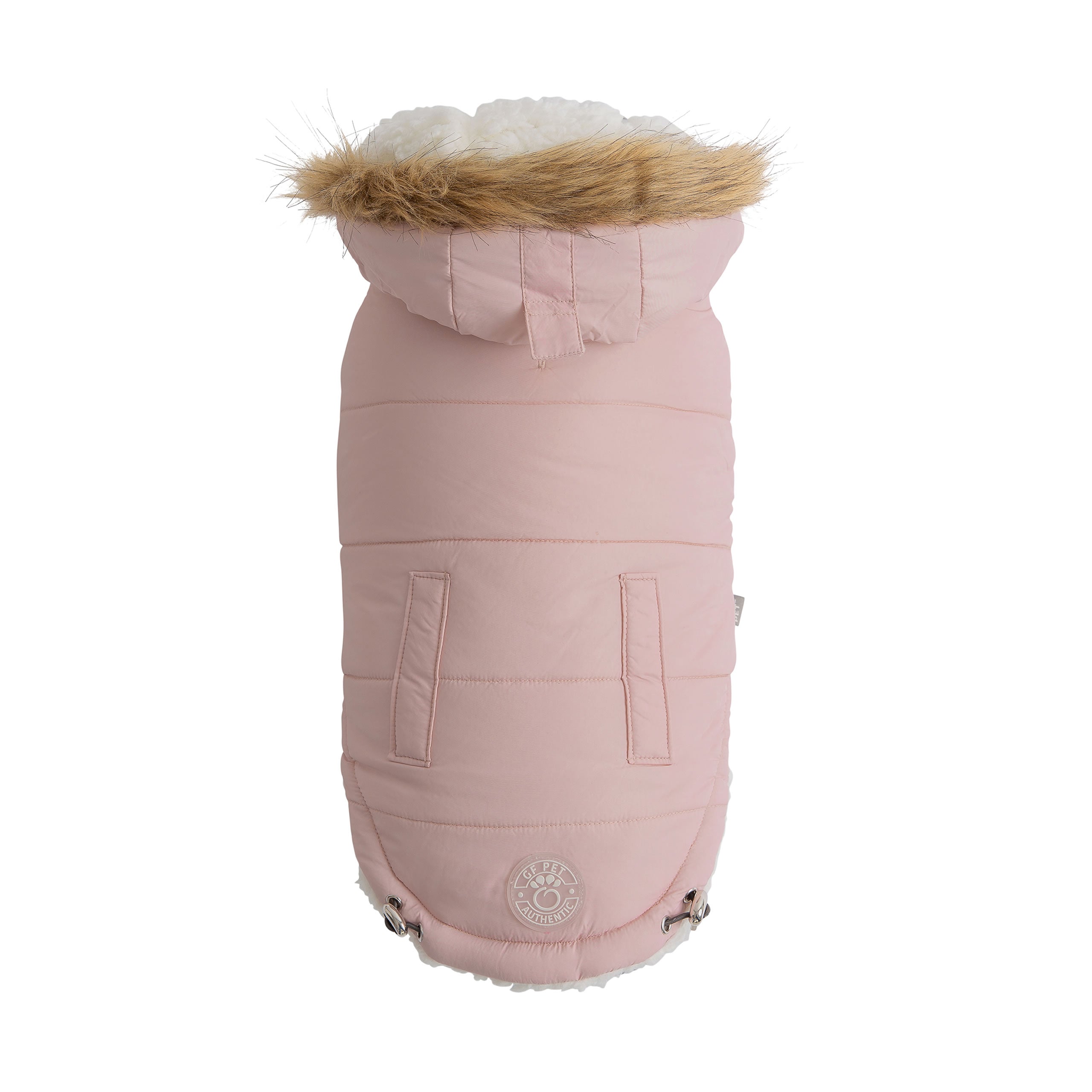 GF PET® Urban Dog Parka – Water-Resistant Winter Coat with Elasto-Fit® - Pink