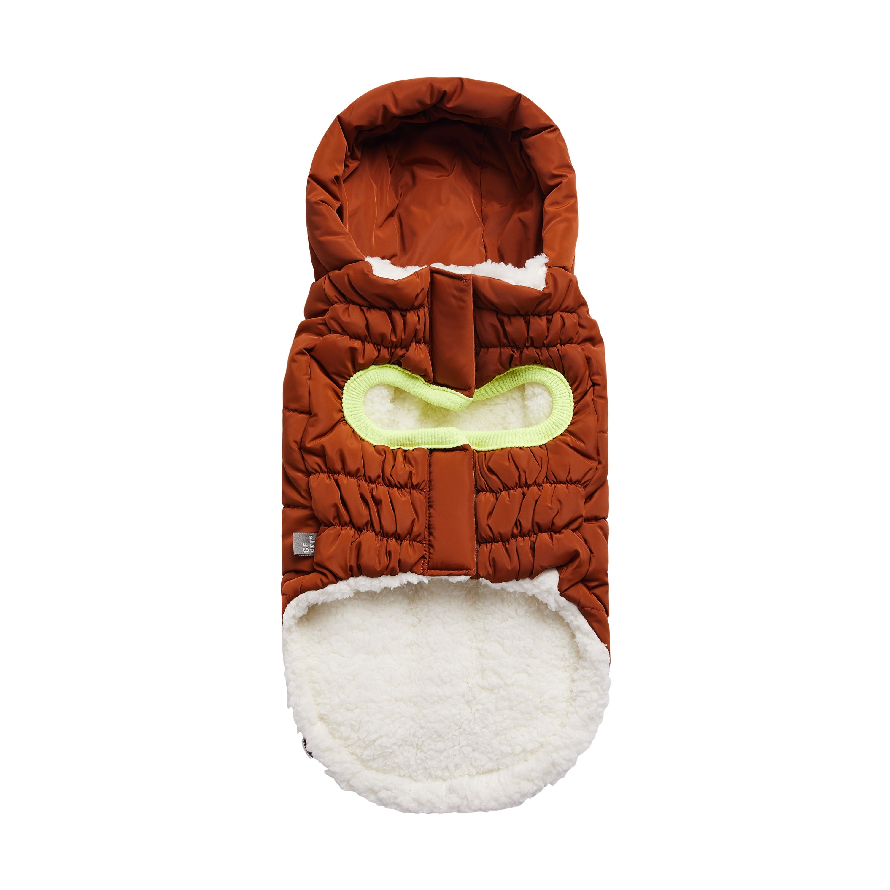 GF PET® Elasto-FIT® Puff Parka – Hazel, Ultra-Warm & Water-Repellent Dog Coat