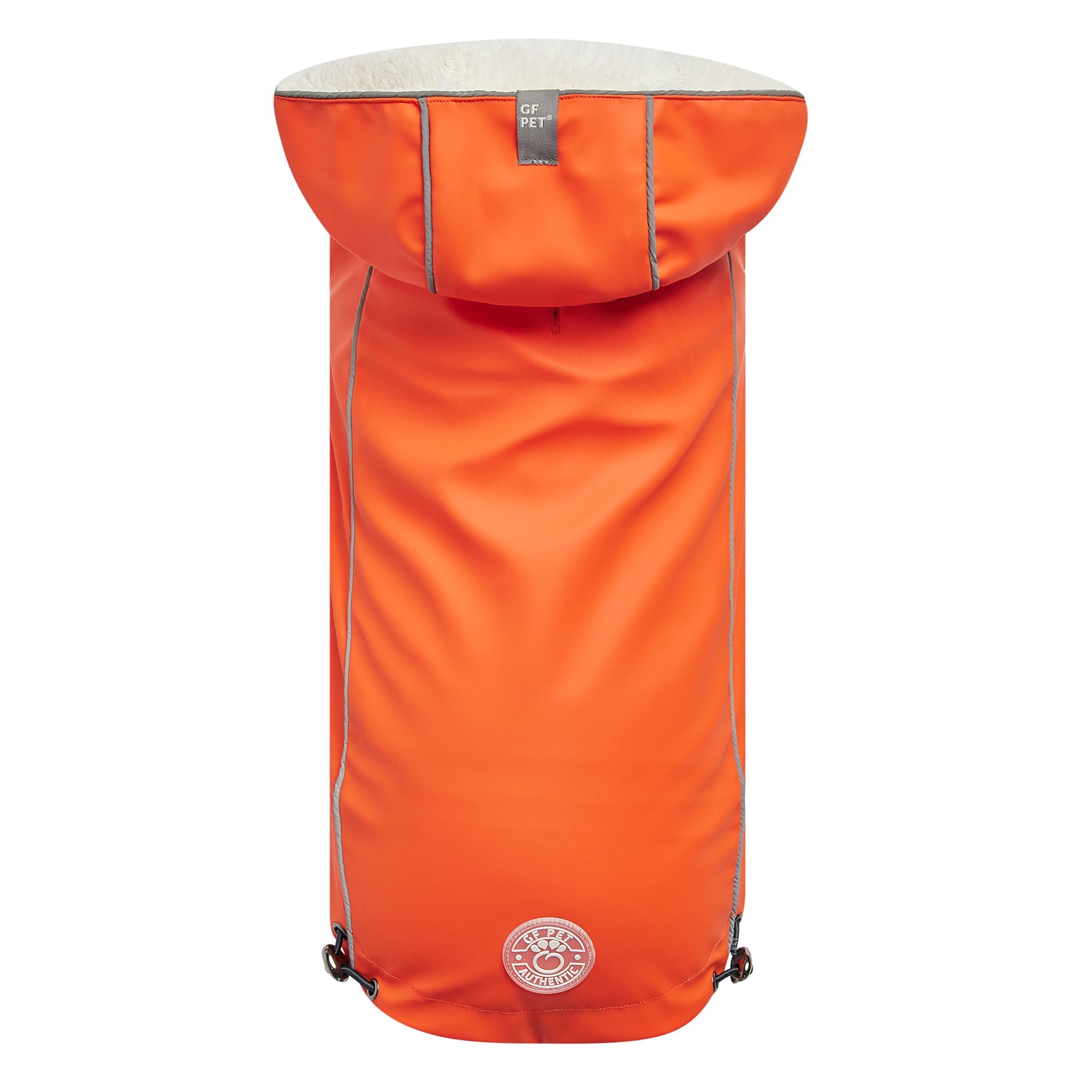 Thermal-Lined Orange Raincoat – Rain & Cold Weather Defense in One