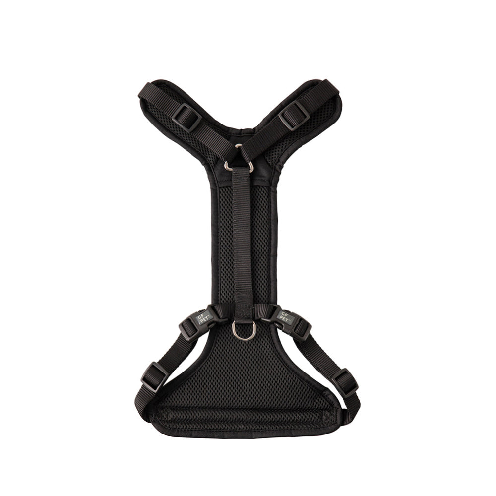 GF PET® Travel Dog Harness – Black| Safe, Breathable & Car-Ready
