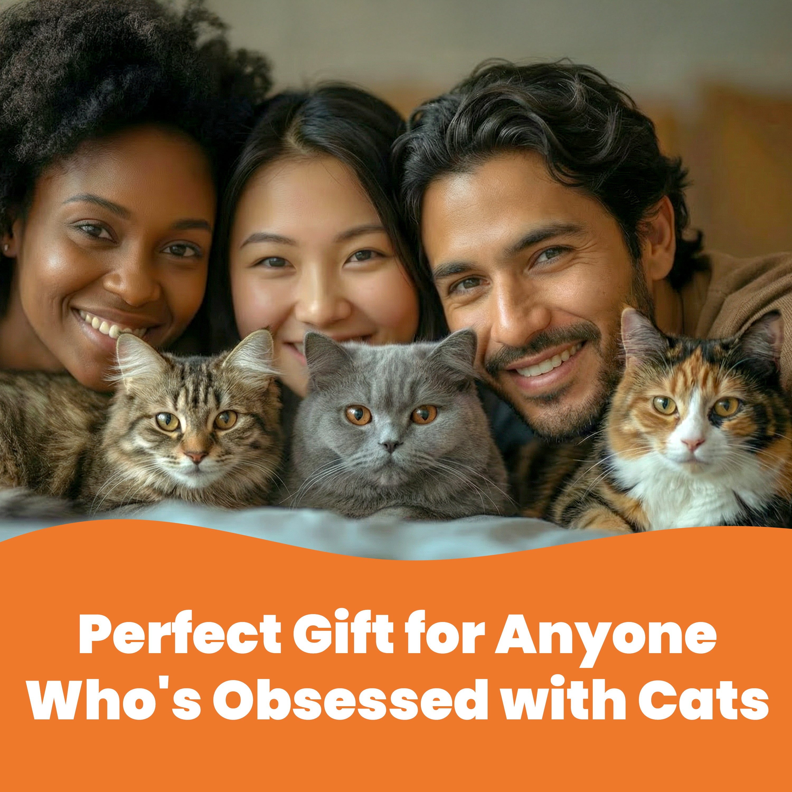 Funny Cat Pens Set with Stylus – Cute Gift Pens for Cat Lovers, Cat Moms & Cat Dads