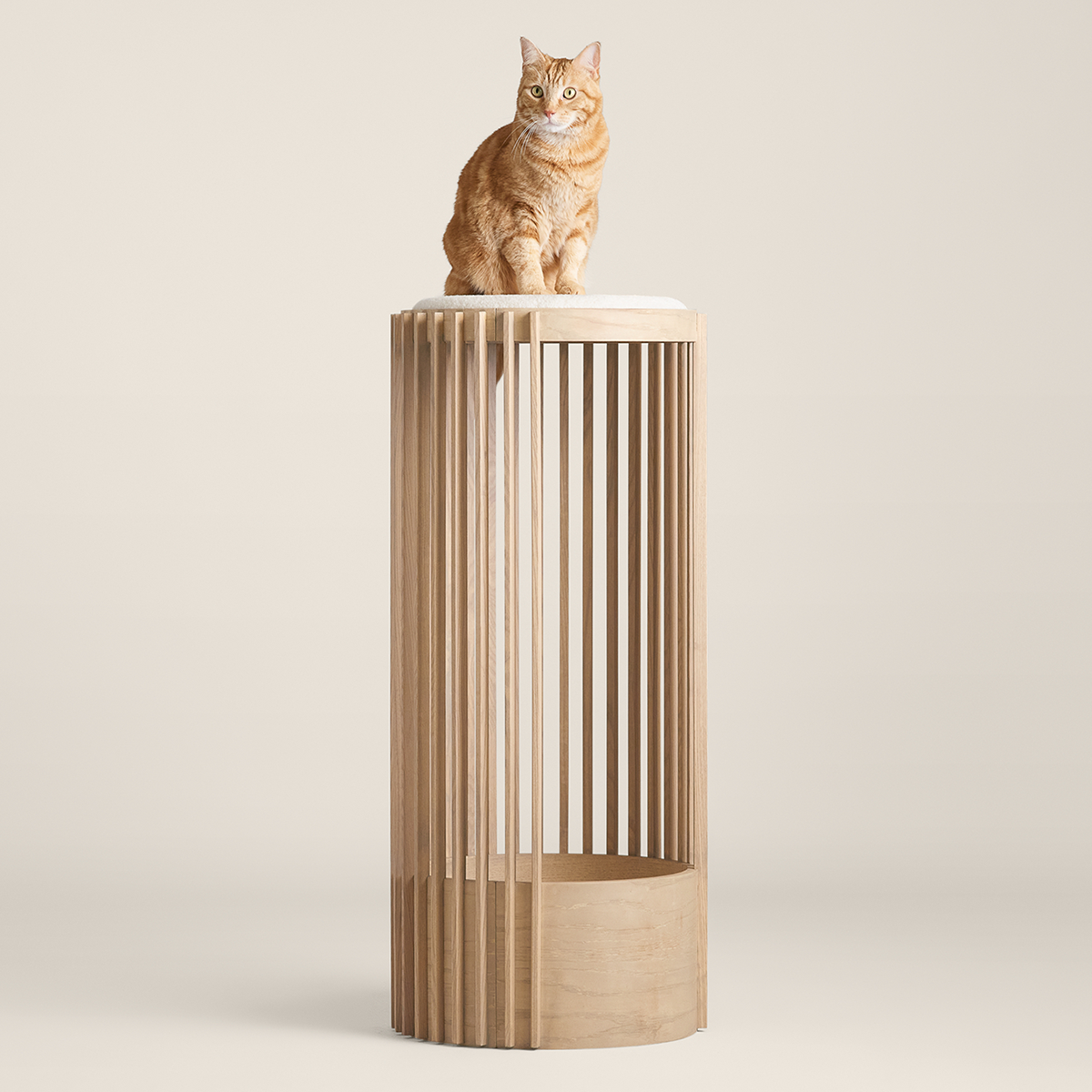 The Grove Modern Cat Tower – Stylish Perch & Lounge for Cats