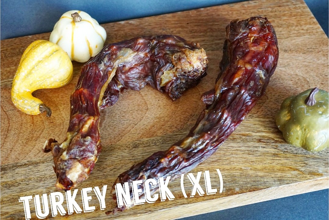 Whole Turkey Neck Dog Chew – Natural Meaty Bone Chew for Dogs