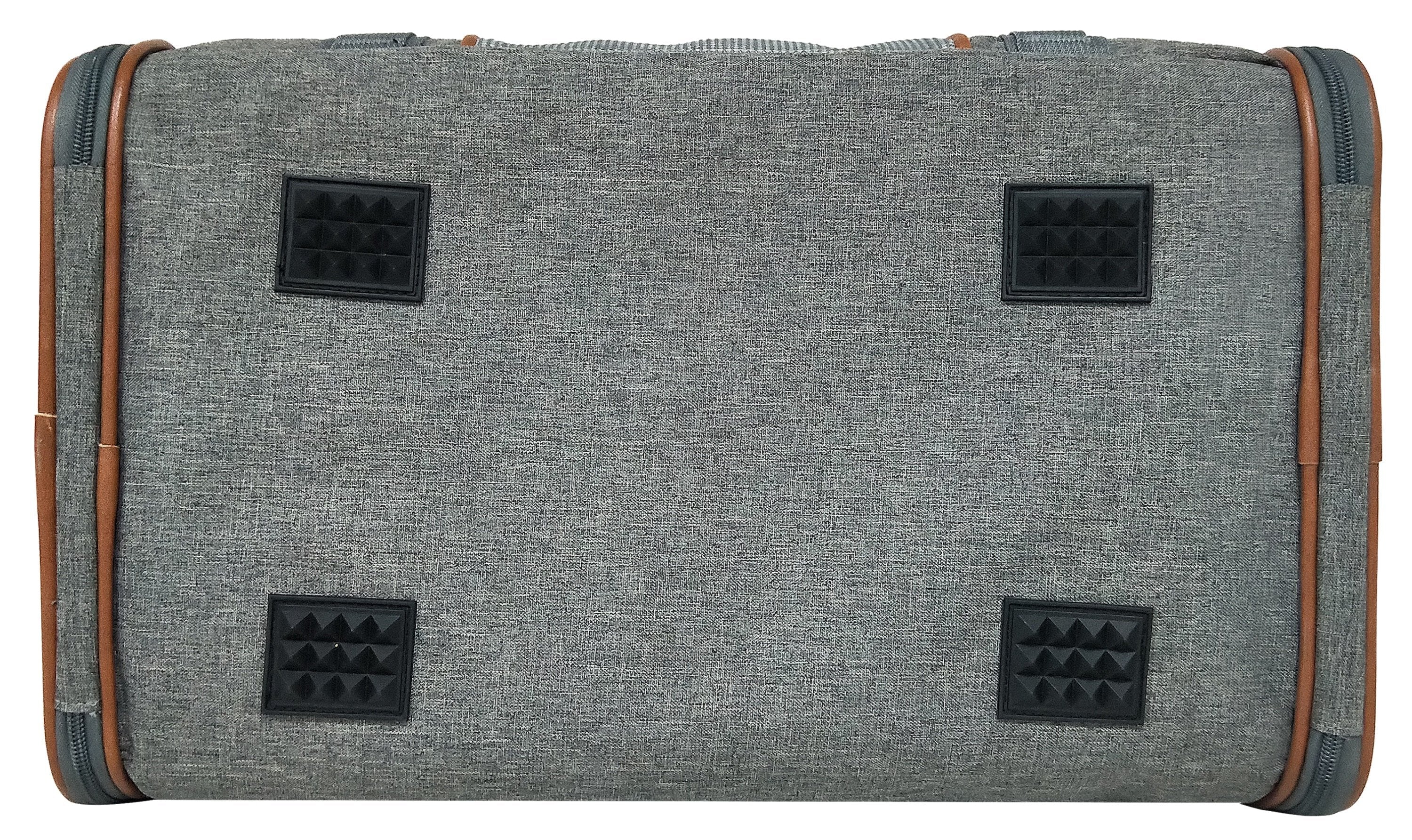 Expandable Soft-Sided Pet Carrier by Mr. Peanut’s – Airline-Approved for Travel