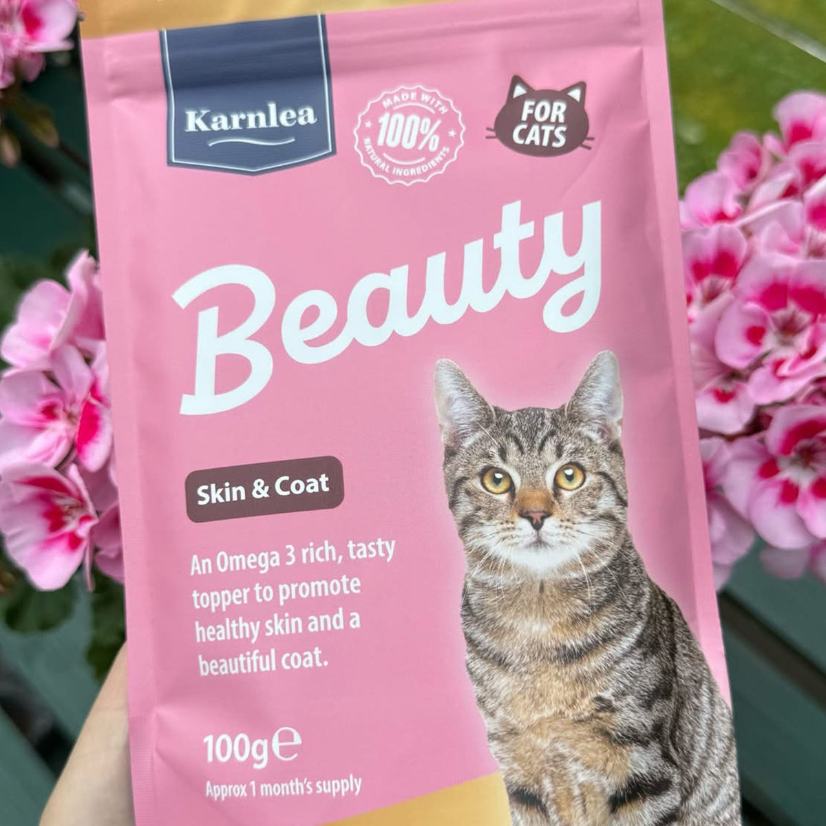 Beauty Omega-3 Skin & Coat Supplement & Food Topper for Cats