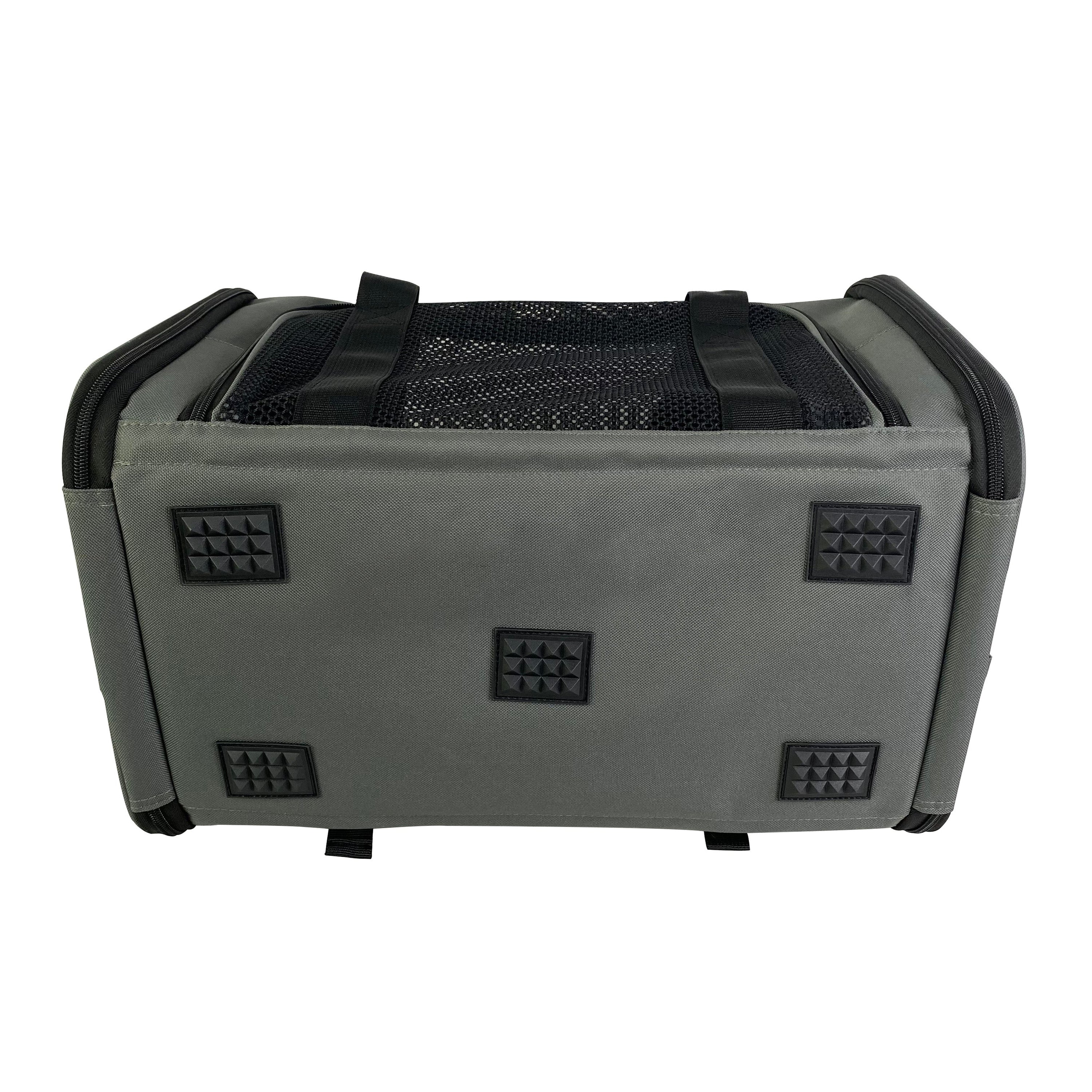 Mr. Peanut’s Silver Series Soft-Sided Pet Carrier – Airline Approved Travel Bag for Small Dogs & Cats