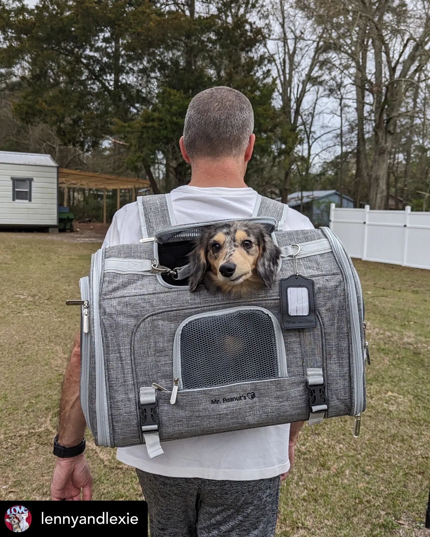 Mr. Peanut’s Monterey Series Horizontal Backpack Pet Carrier – Airline Approved & Travel Ready