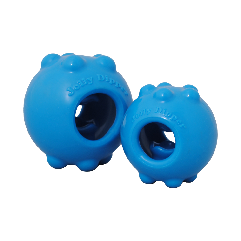 Jolly Dipper™ Treat Dispensing Dog Toy by Jolly Pets – Durable Chew, Lick & Bounce Fun for All Breeds