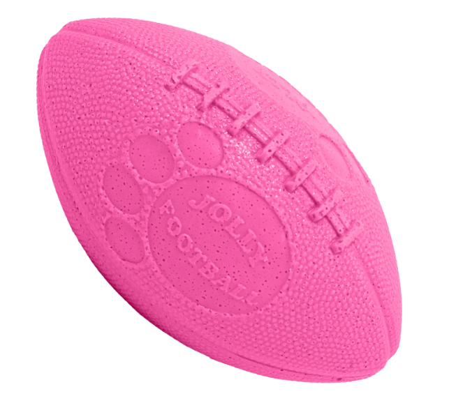 Jolly Pets Jolly Football – Durable Scented Dog Toy for Fetch, Chase & Water Play