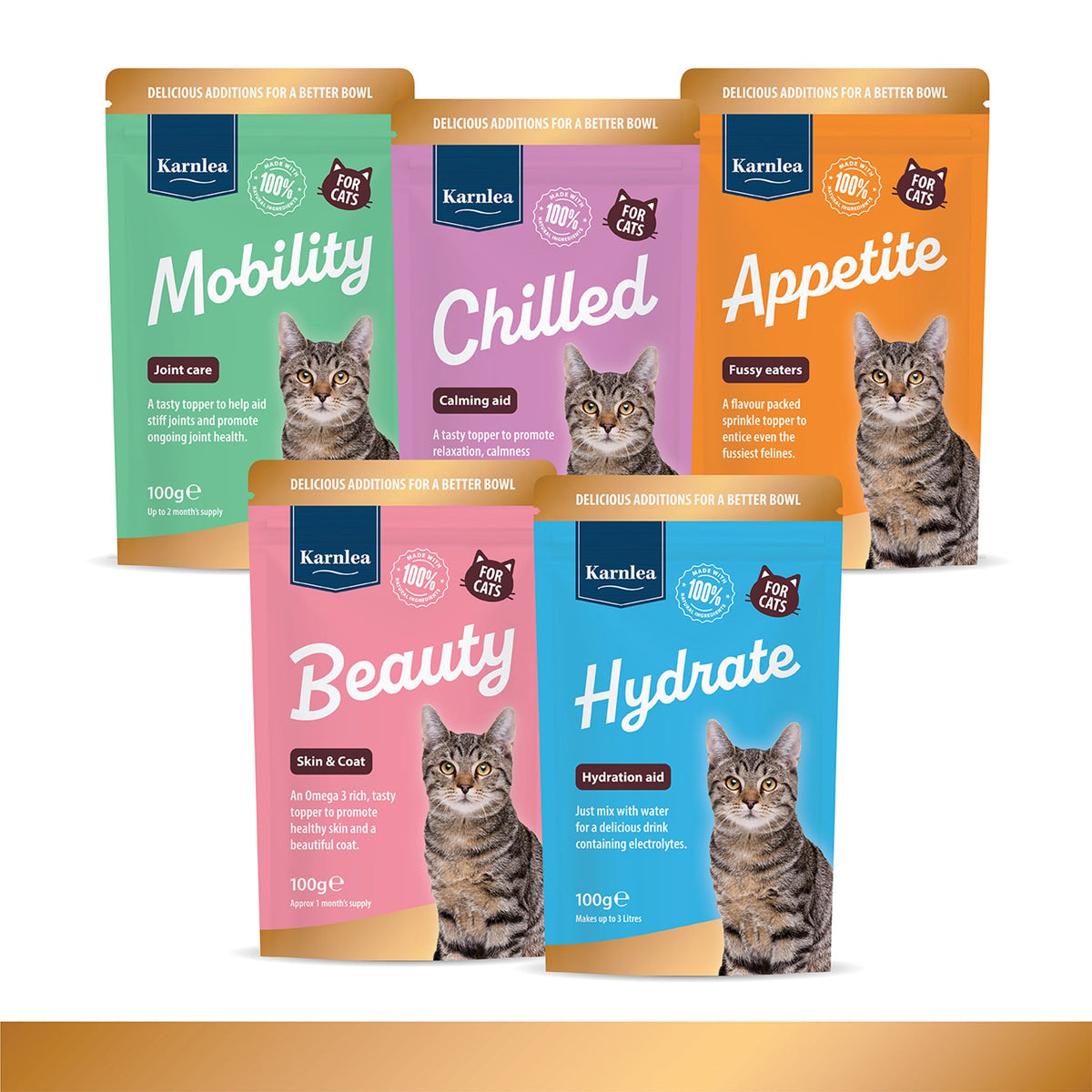 Beauty Omega-3 Skin & Coat Supplement & Food Topper for Cats