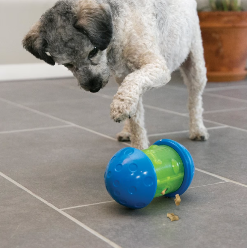 KONG Spin It Treat-Dispensing Toy (Large) – Keep Dogs Engaged & Mentally Stimulated
