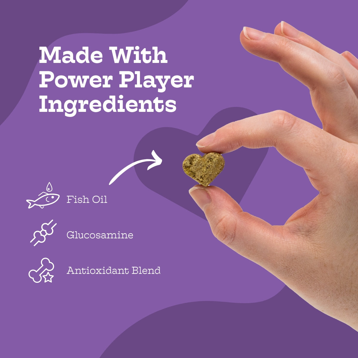 Moe’s Hip & Joint Soft Chews – Glucosamine Joint Support Supplement for Dogs