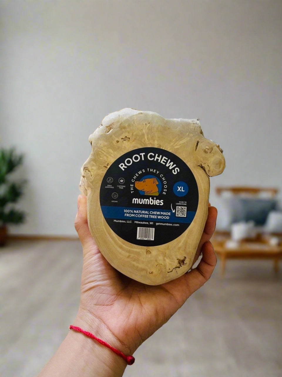 Mumbies Coffee Wood Root Chews for Dogs – Long-Lasting Natural Chew