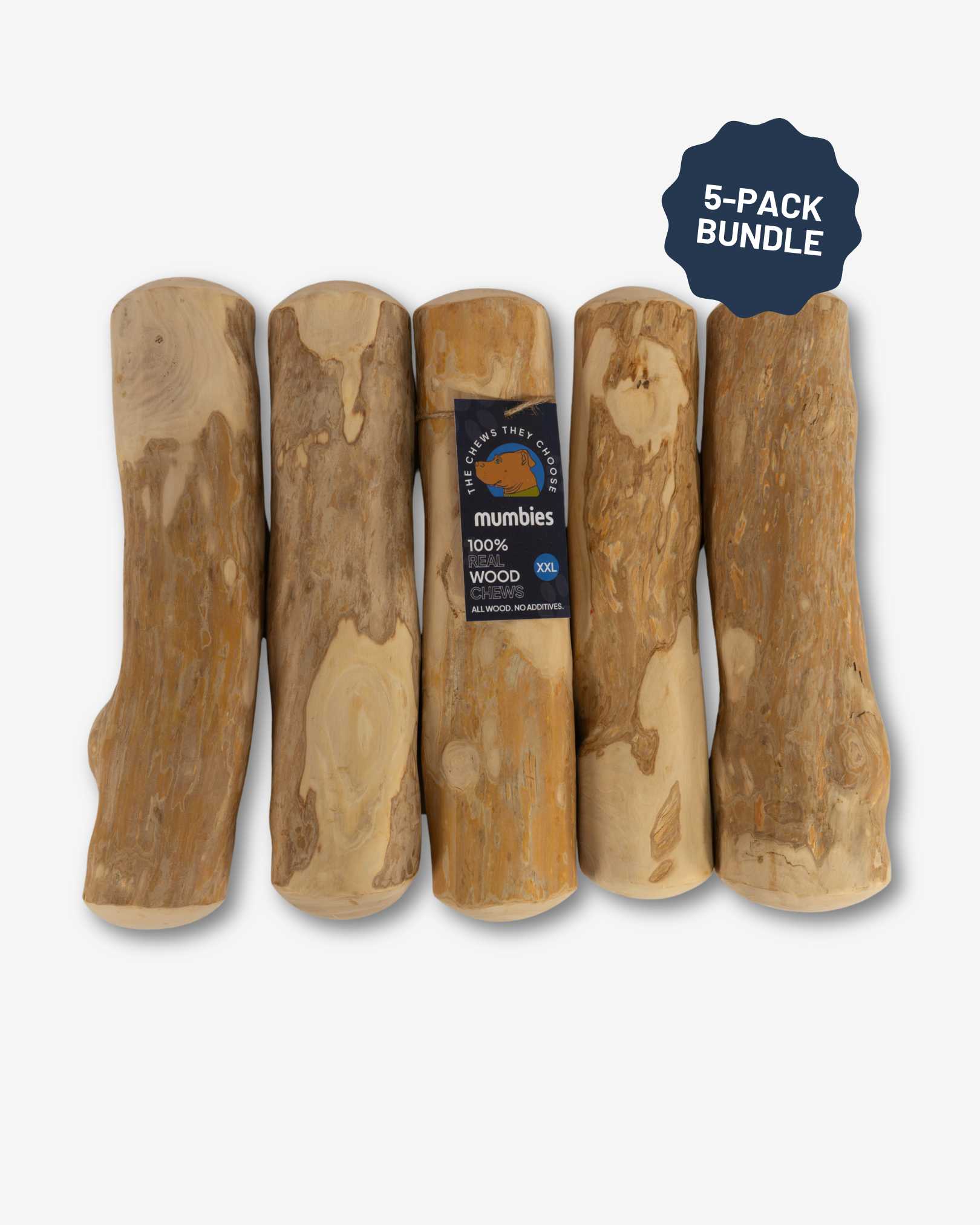 Mumbies Coffee Tree Wood Chew – Safe, Splinter-Resistant Natural Dog Chew