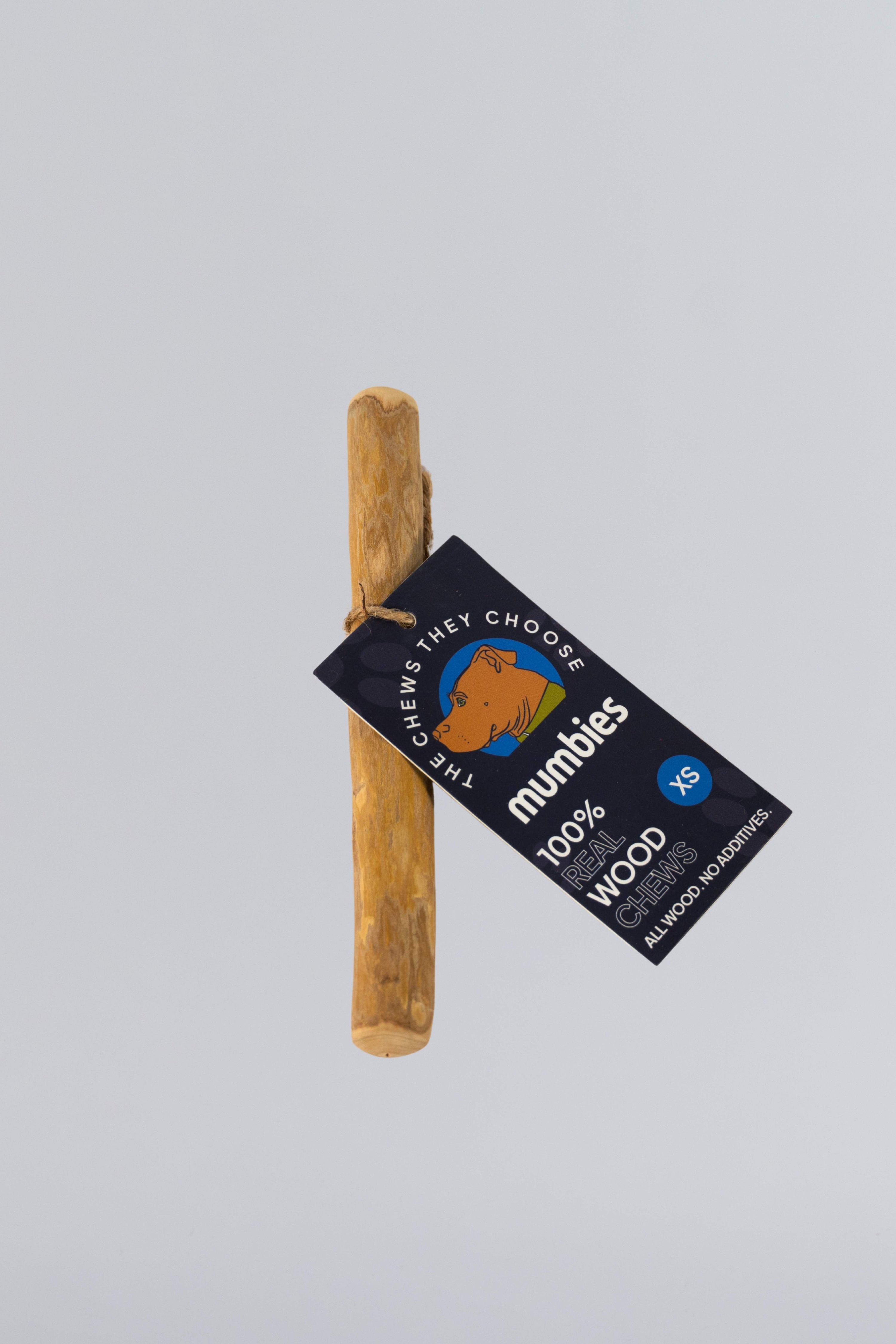Mumbies Coffee Tree Wood Chew – Safe, Splinter-Resistant Natural Dog Chew