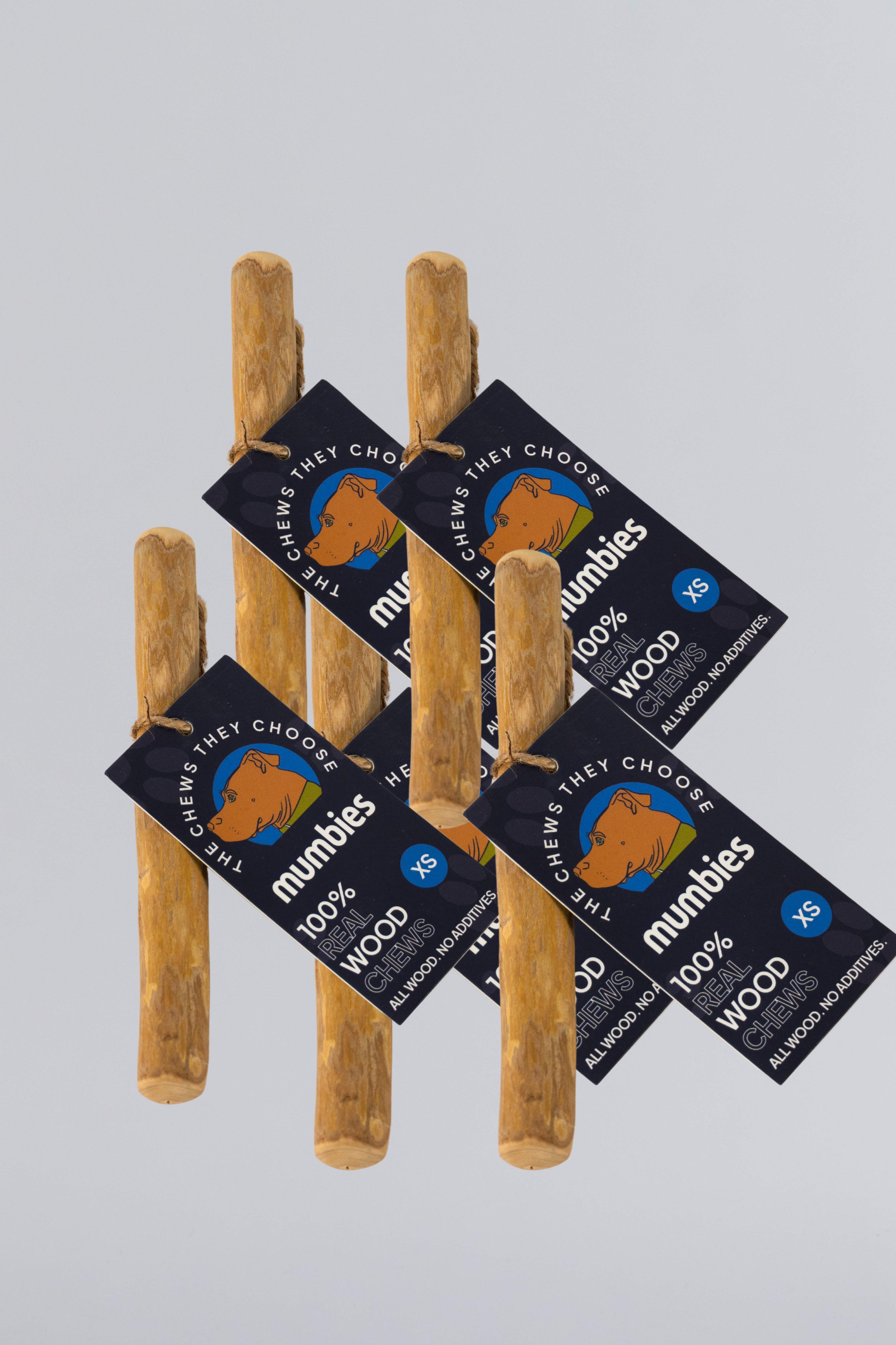 Mumbies Coffee Tree Wood Chew – Safe, Splinter-Resistant Natural Dog Chew