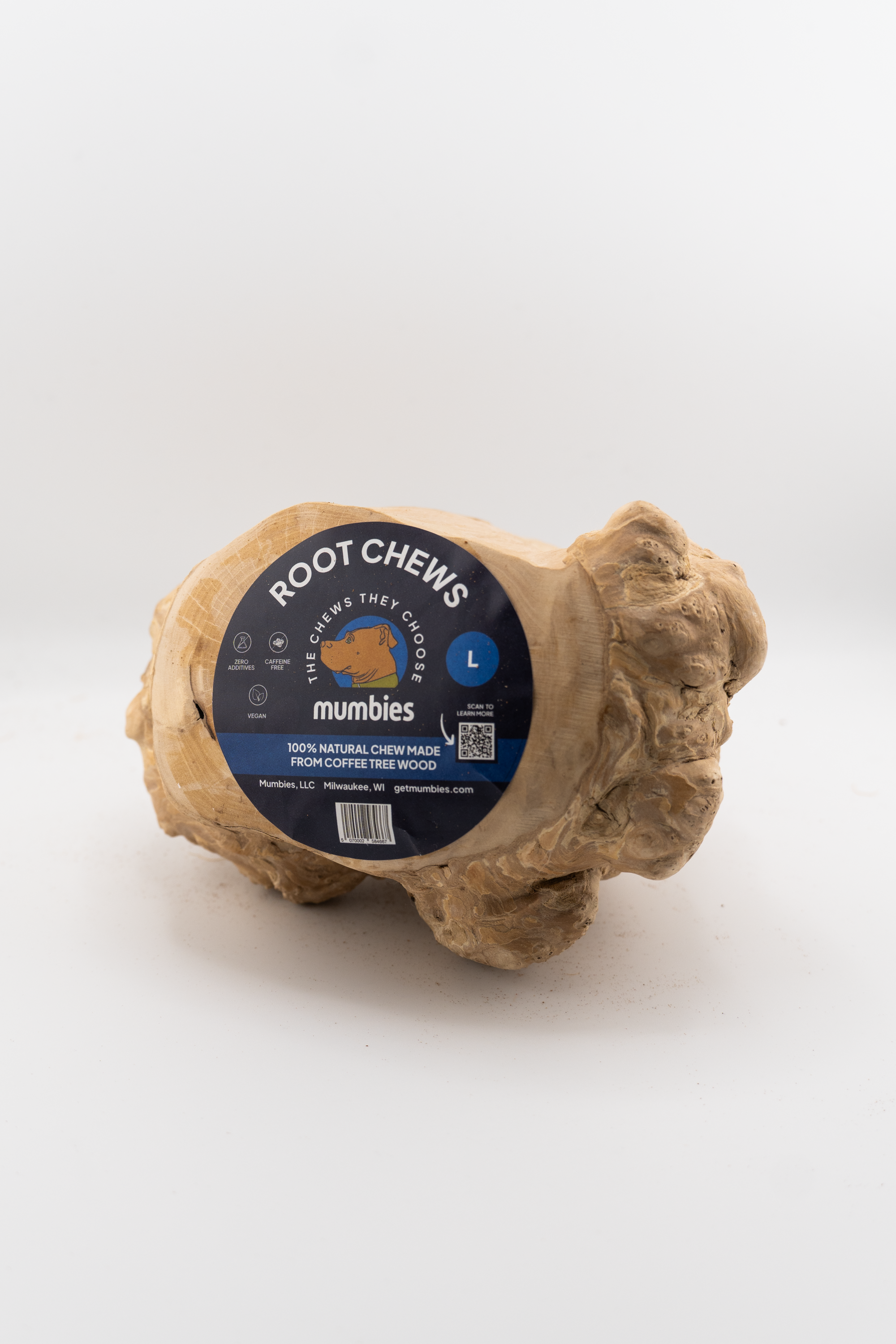 Mumbies Coffee Wood Root Chews for Dogs – Long-Lasting Natural Chew