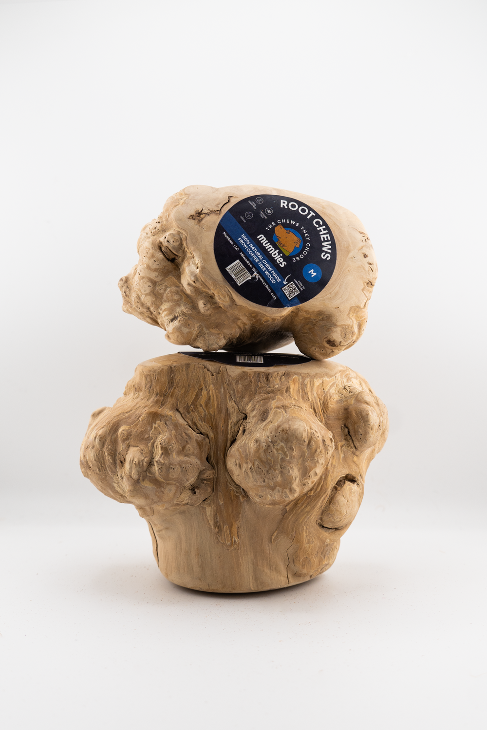 Mumbies Coffee Wood Root Chews for Dogs – Long-Lasting Natural Chew