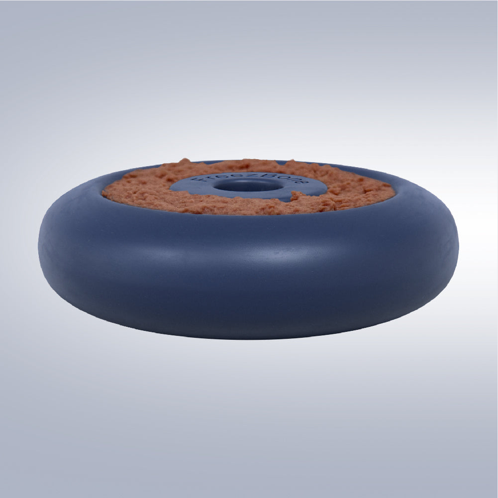 Freez Doughnut – Durable Freezable Fillable Dog Chew for Strong Chewers