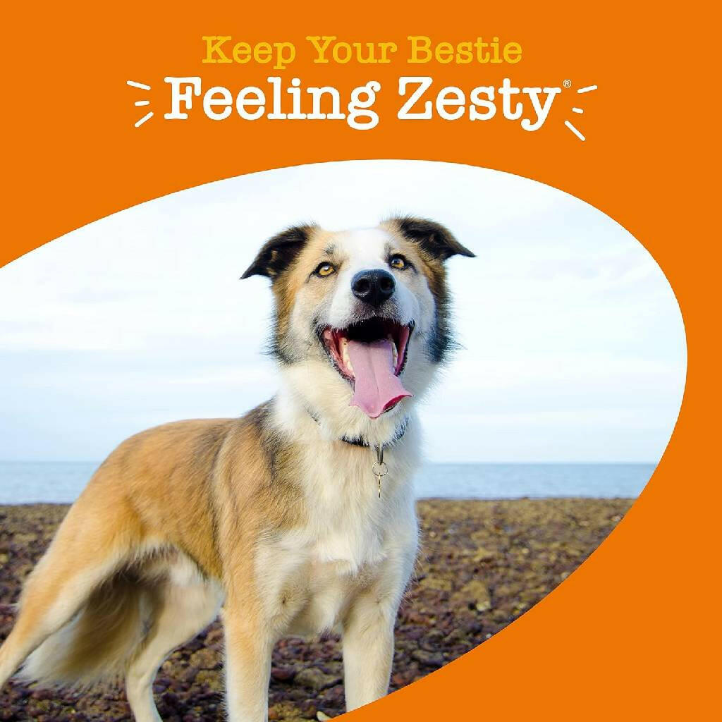 Zesty Paws 8-in-1 Dog Multivitamin – Peanut Butter Flavored Soft Chews for Hip, Joint, Skin, Heart & Immune Health (90 ct)