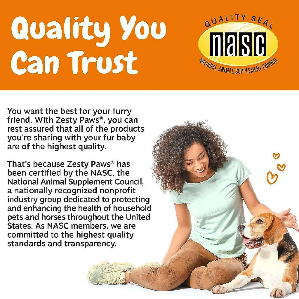 Zesty Paws All-in-One Dental Chews for Small Dogs – Functional Teeth, Breath & Bones (28 Ct)