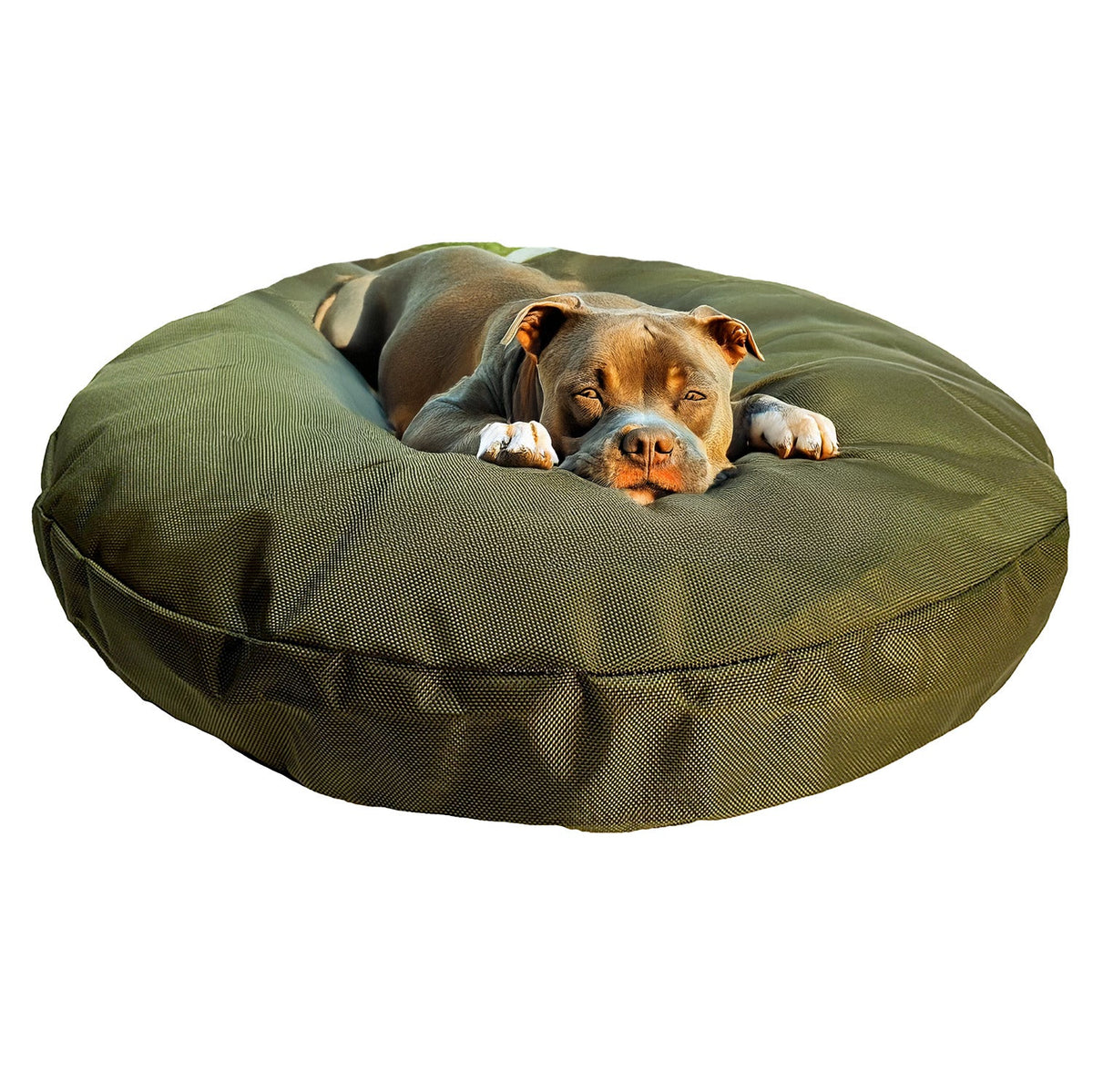 American Dog Round Armor™ Orthopedic Dog Bed – Heavy-Duty & Washable
