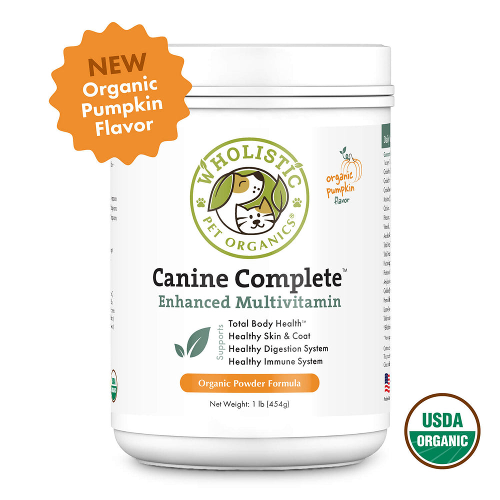 Wholistic Pet Organics Canine Complete™ – All-in-One Superfood Supplement for Dogs