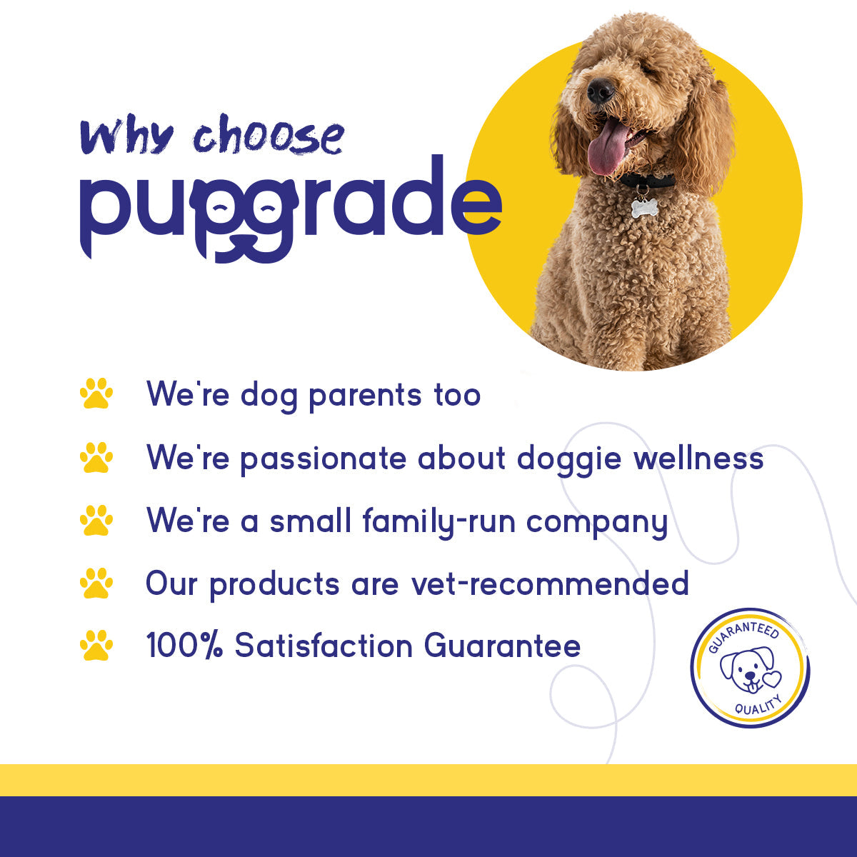 PupGrade Calming Chews for Dogs – Natural Anxiety & Stress Relief