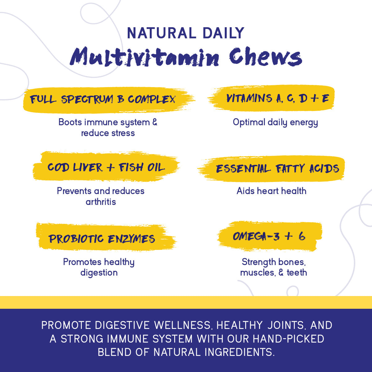 Complete Daily Multivitamin Soft Chews for Dogs & Puppies