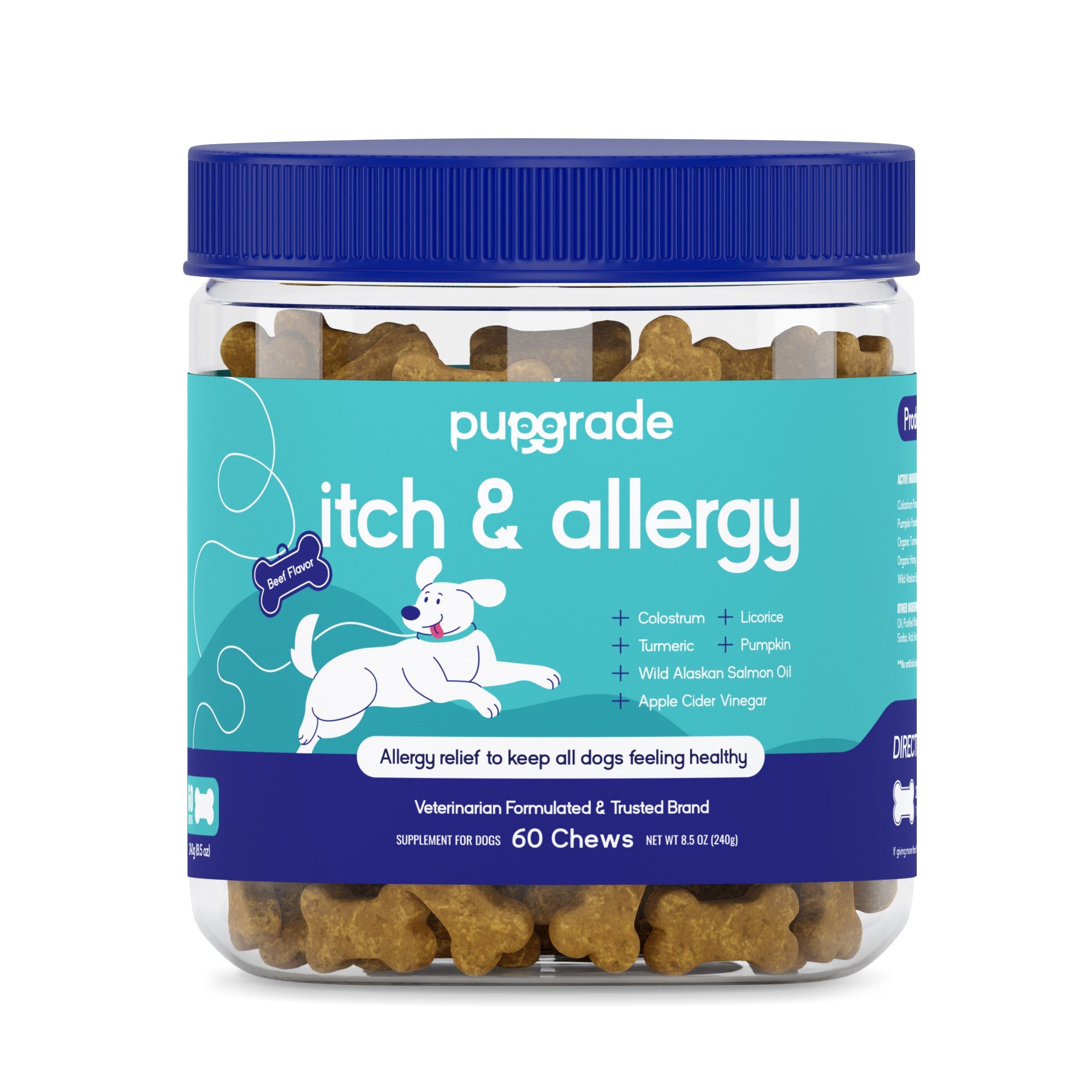 PupGrade™ Itch & Allergy Relief Chews for Dogs – Skin, Coat & Immune Support