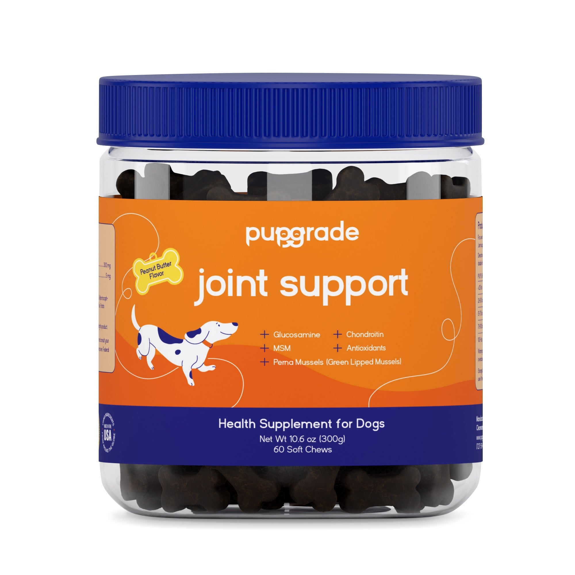 PupGrade Joint Support for Dogs – Hip & Joint Relief with Glucosamine & MSM