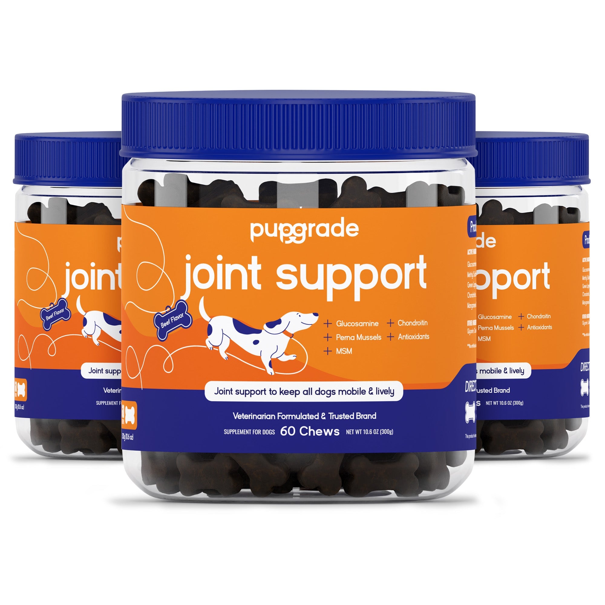 PupGrade Joint Support for Dogs – Hip & Joint Relief with Glucosamine & MSM