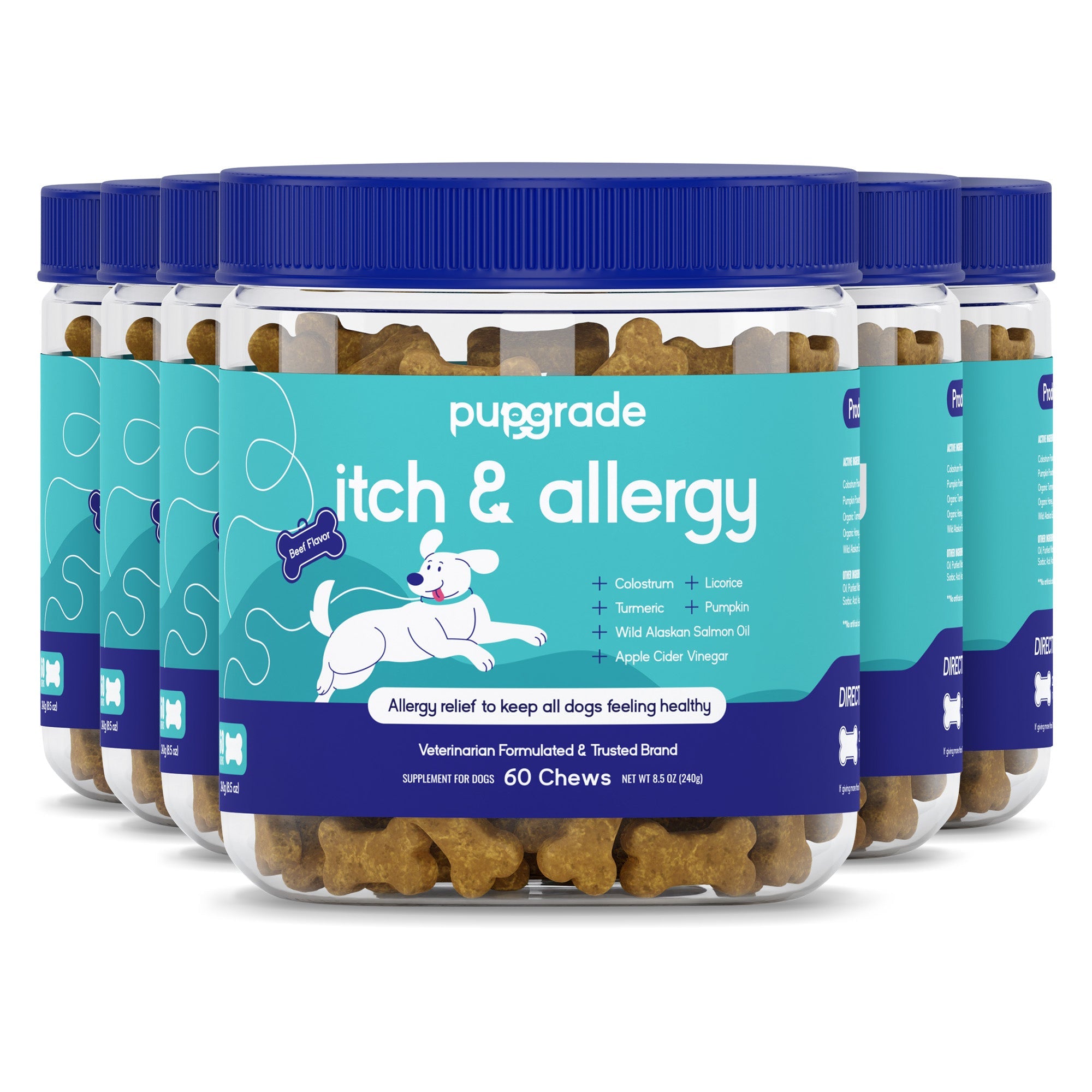PupGrade™ Itch & Allergy Relief Chews for Dogs – Skin, Coat & Immune Support