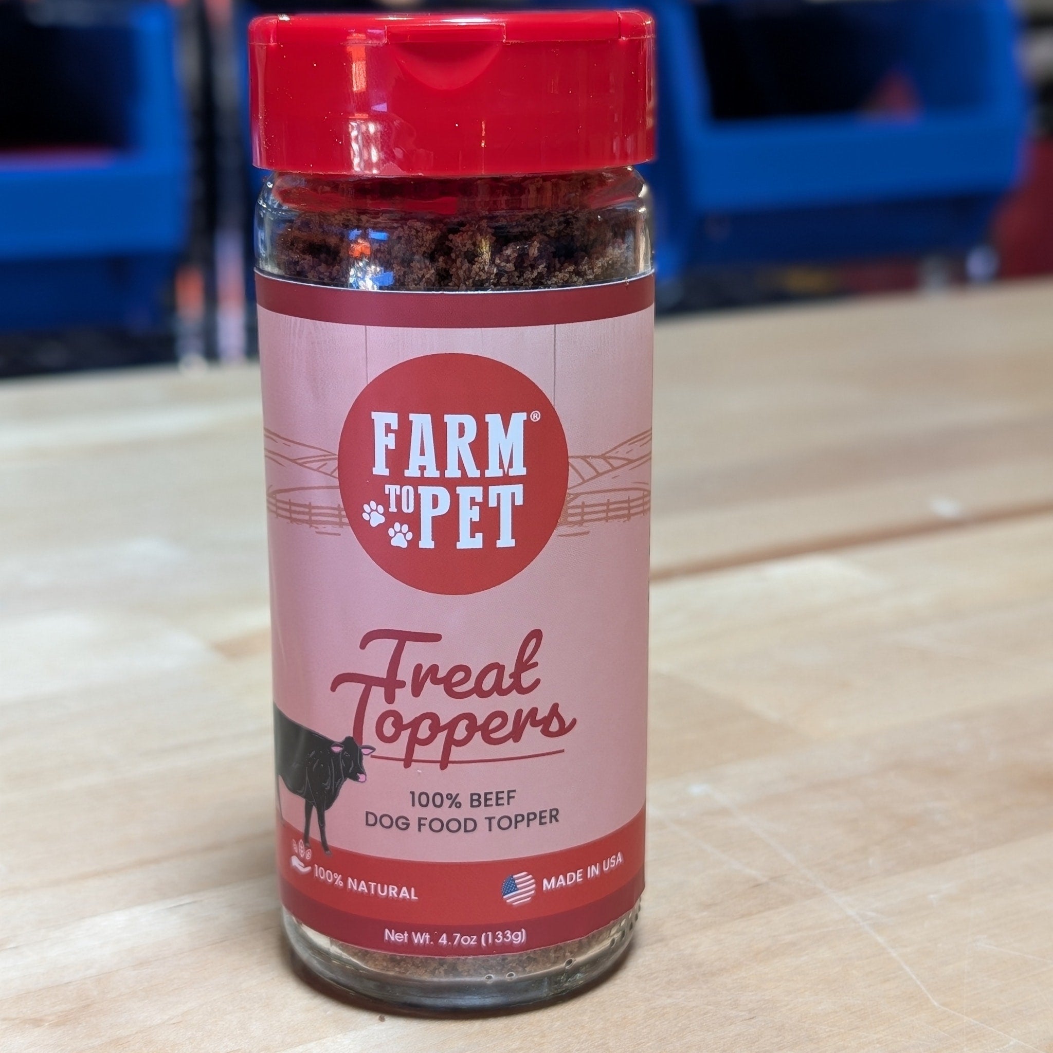 Beef Treat Dog Food Topper – Healthy & Tasty Meal Enhancer for Dogs and Cats