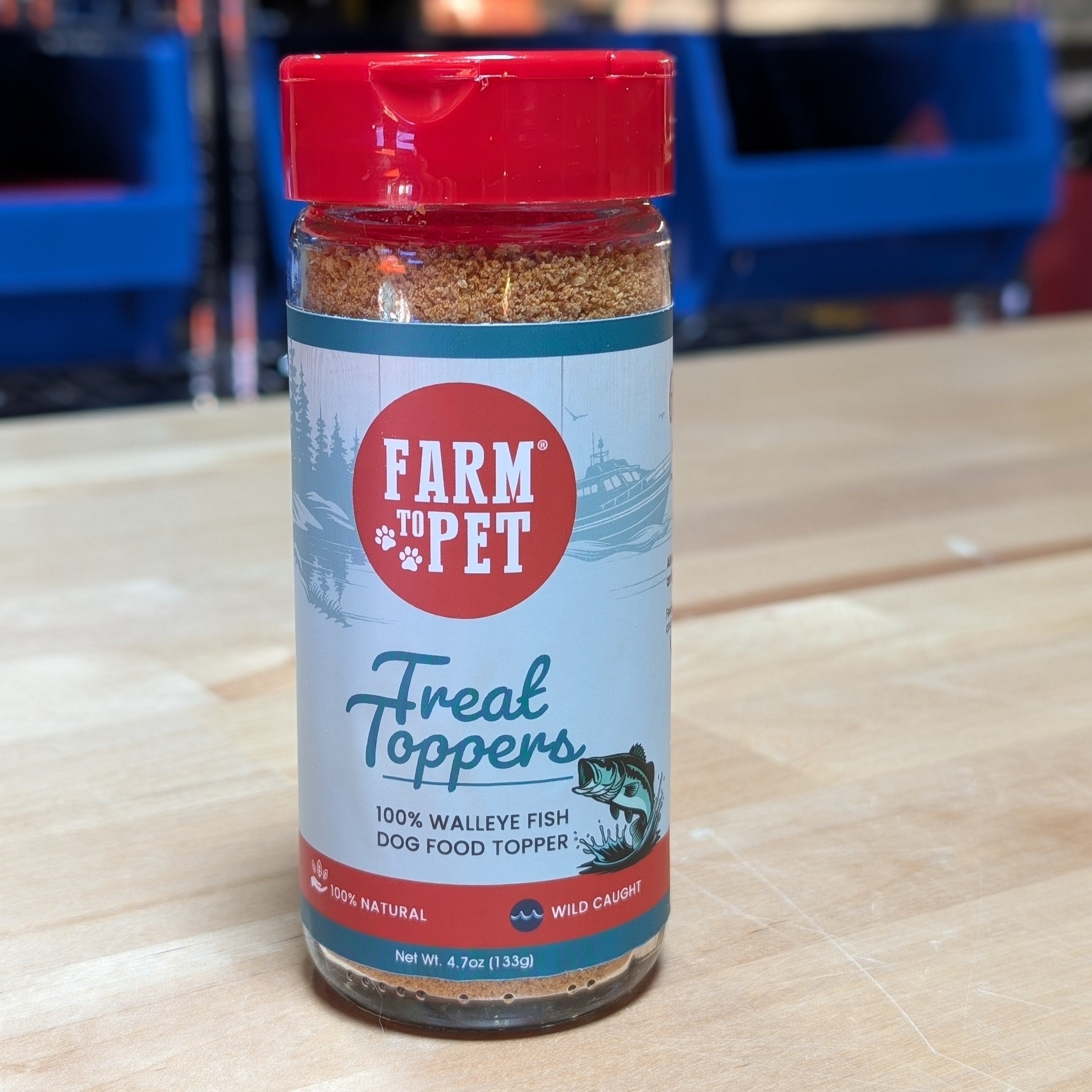 Fish Treat Dog Food Topper – Healthy & Tasty Meal Enhancer for Dogs and Cats